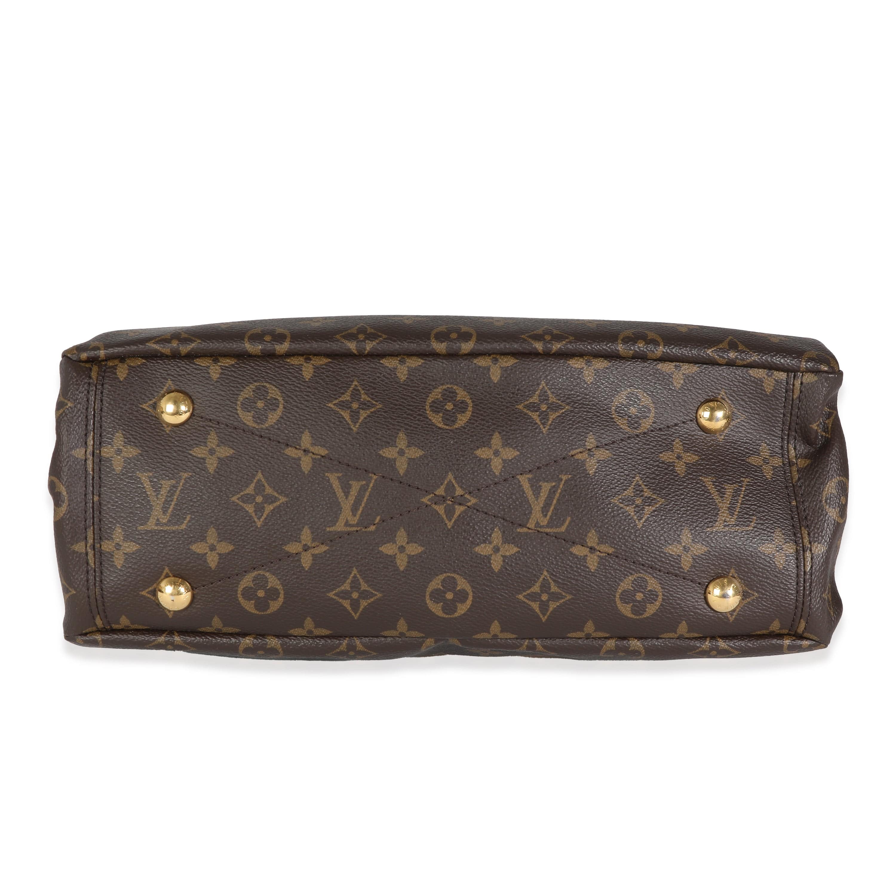 Louis Vuitton LV Havane Monogram Canvas Pallas MM