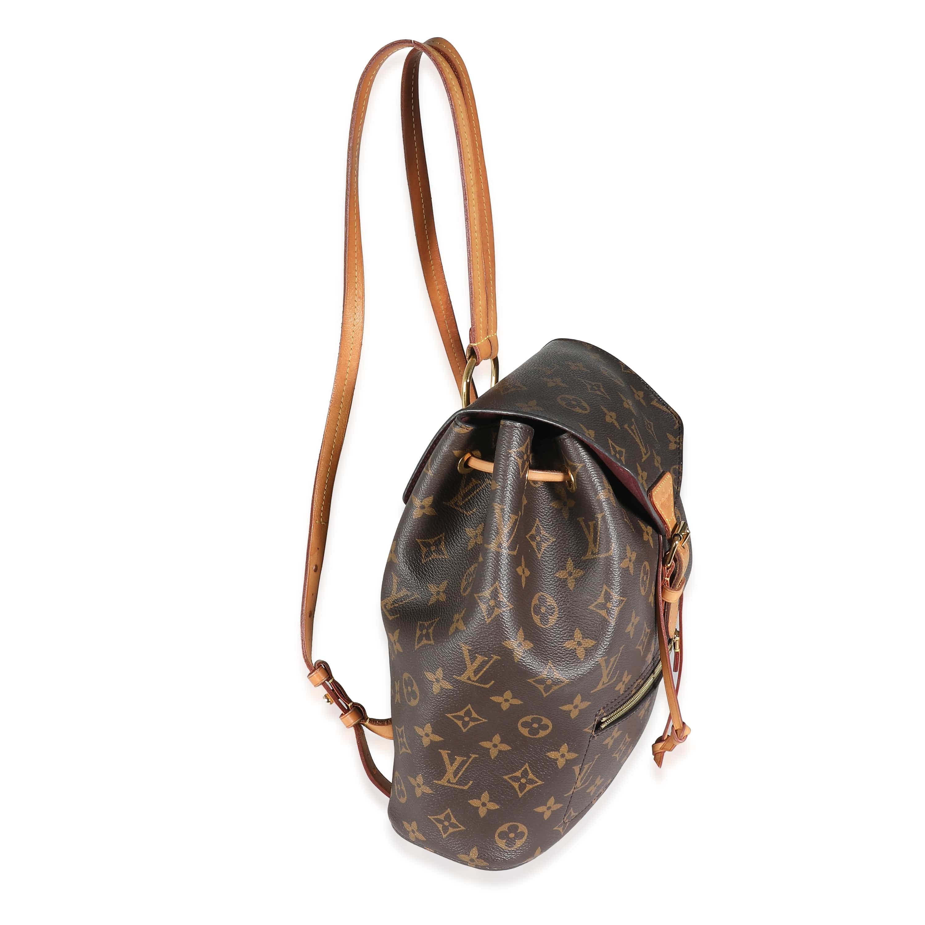 Louis Vuitton LV Monogram Canvas Montsouris MM NM