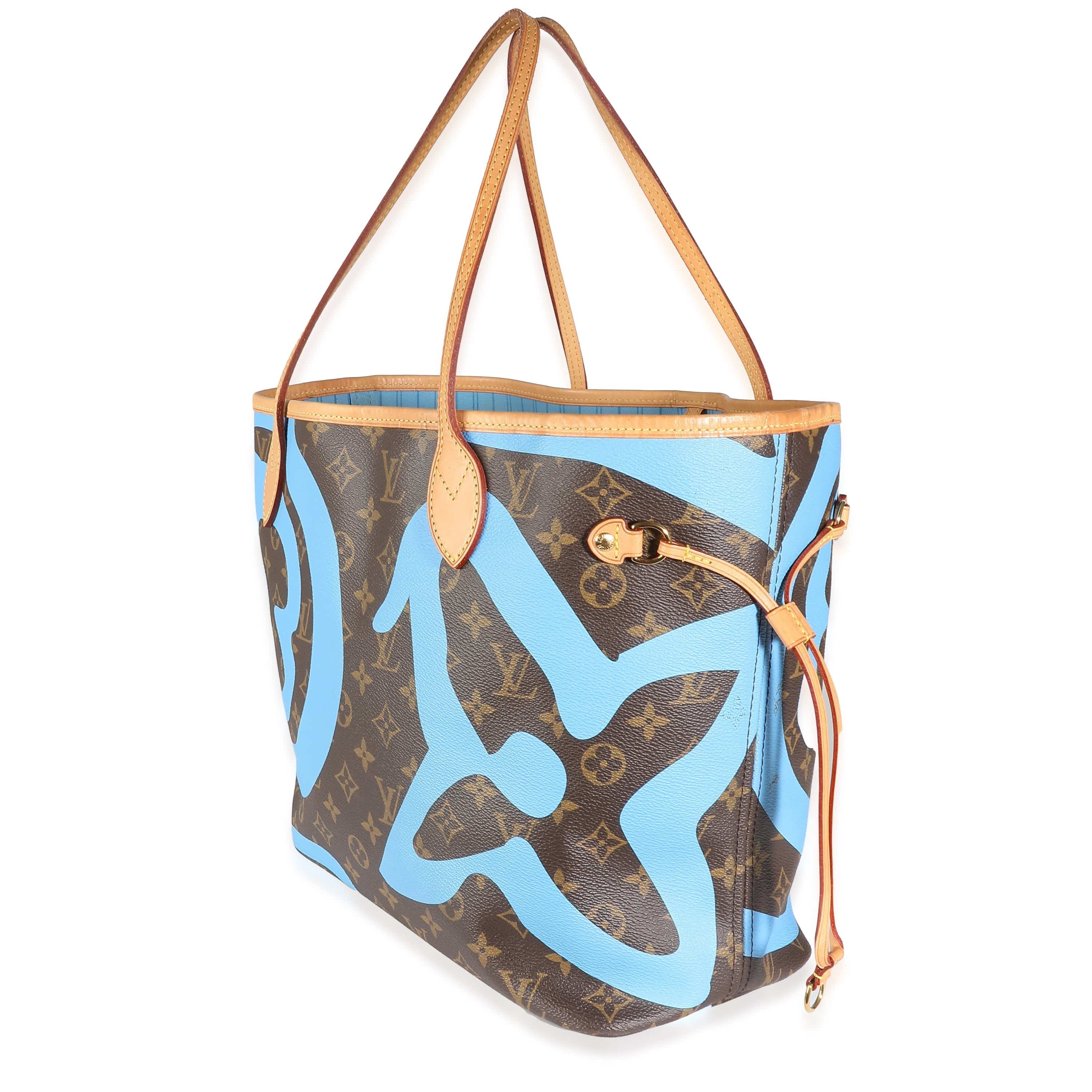 Louis Vuitton LV Tahitienne Monogram Canvas Mykonos Neverfull MM