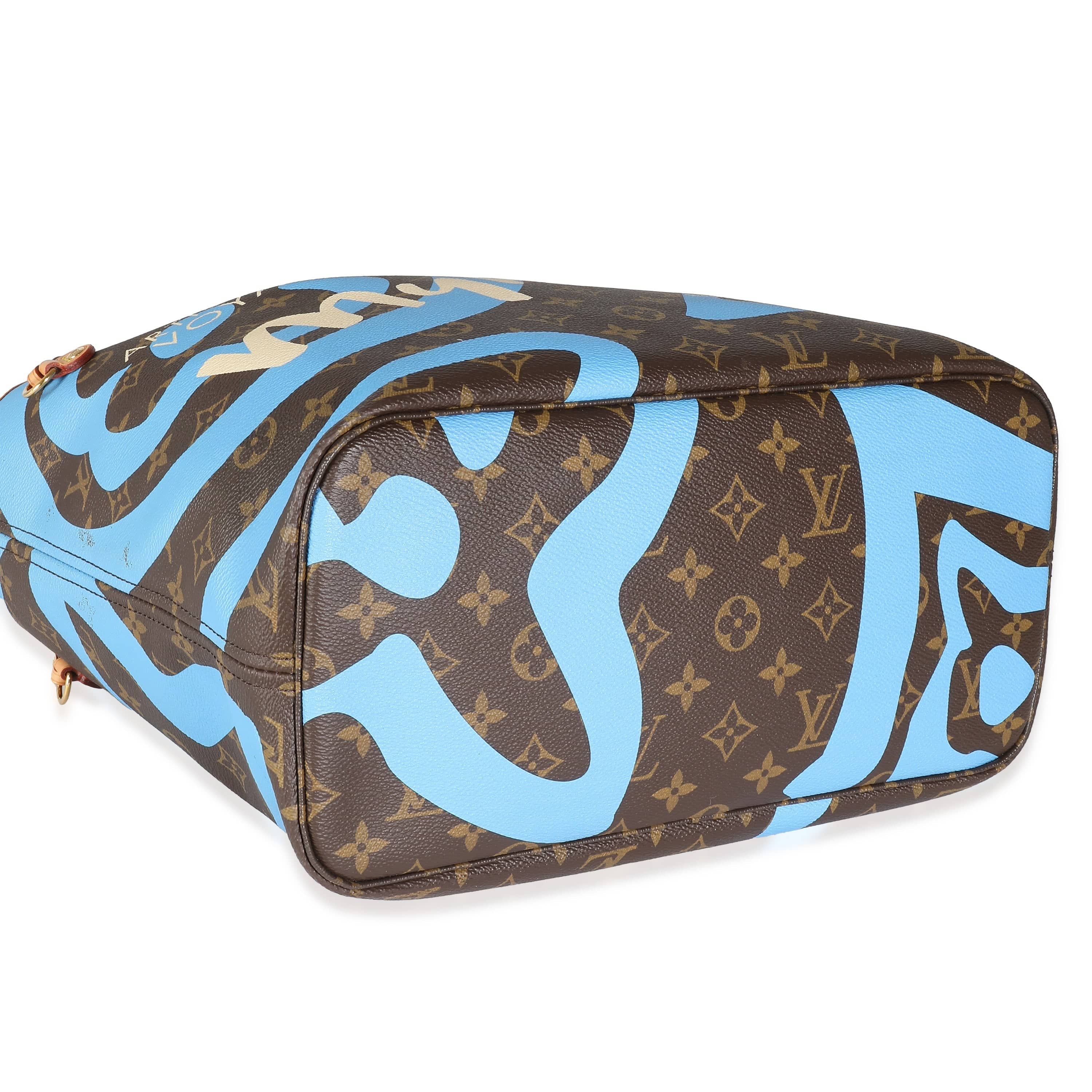 Louis Vuitton LV Tahitienne Monogram Canvas Mykonos Neverfull MM