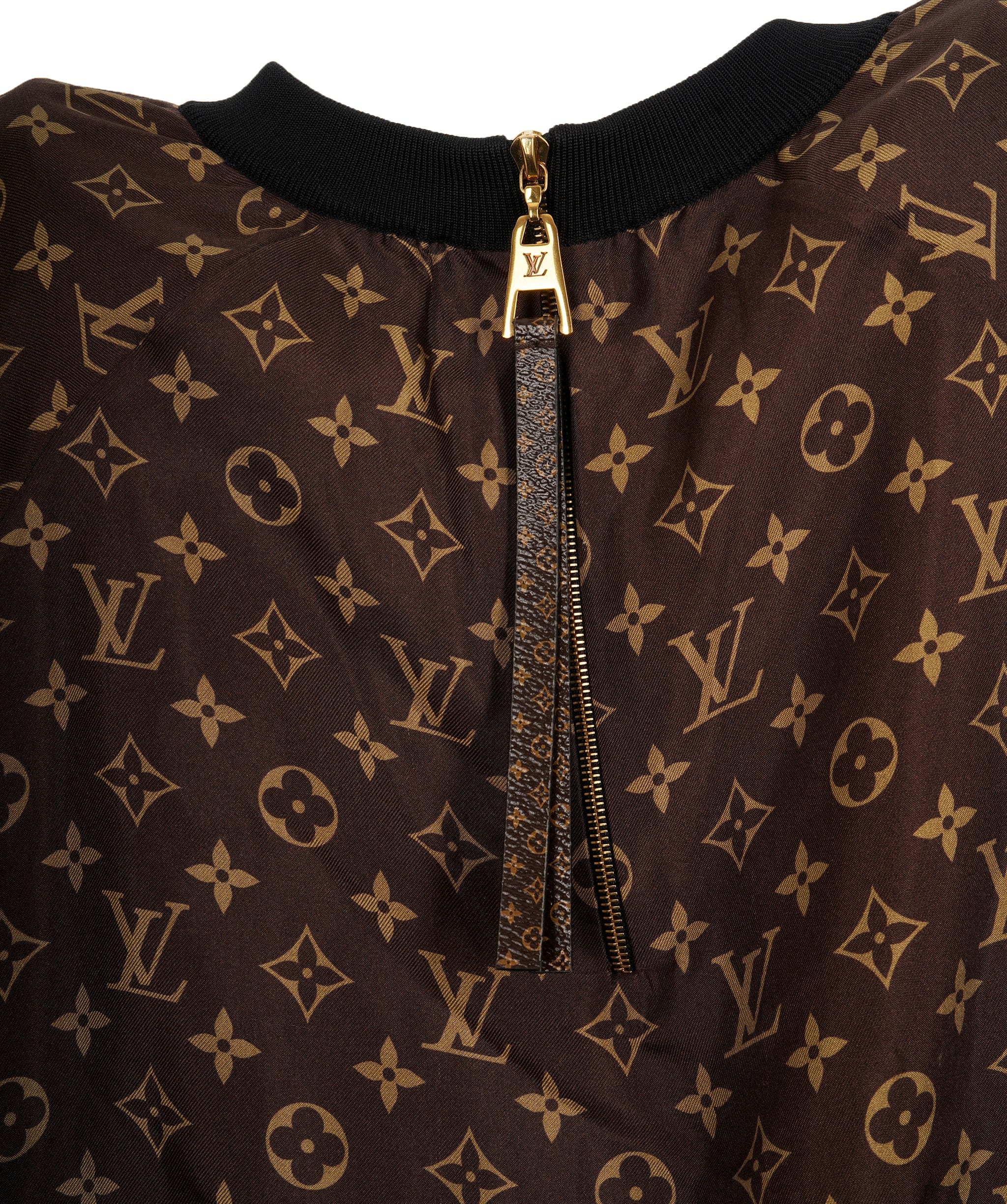 Louis Vuitton Louis Vuittion Monogram Zip Dress ALC1137