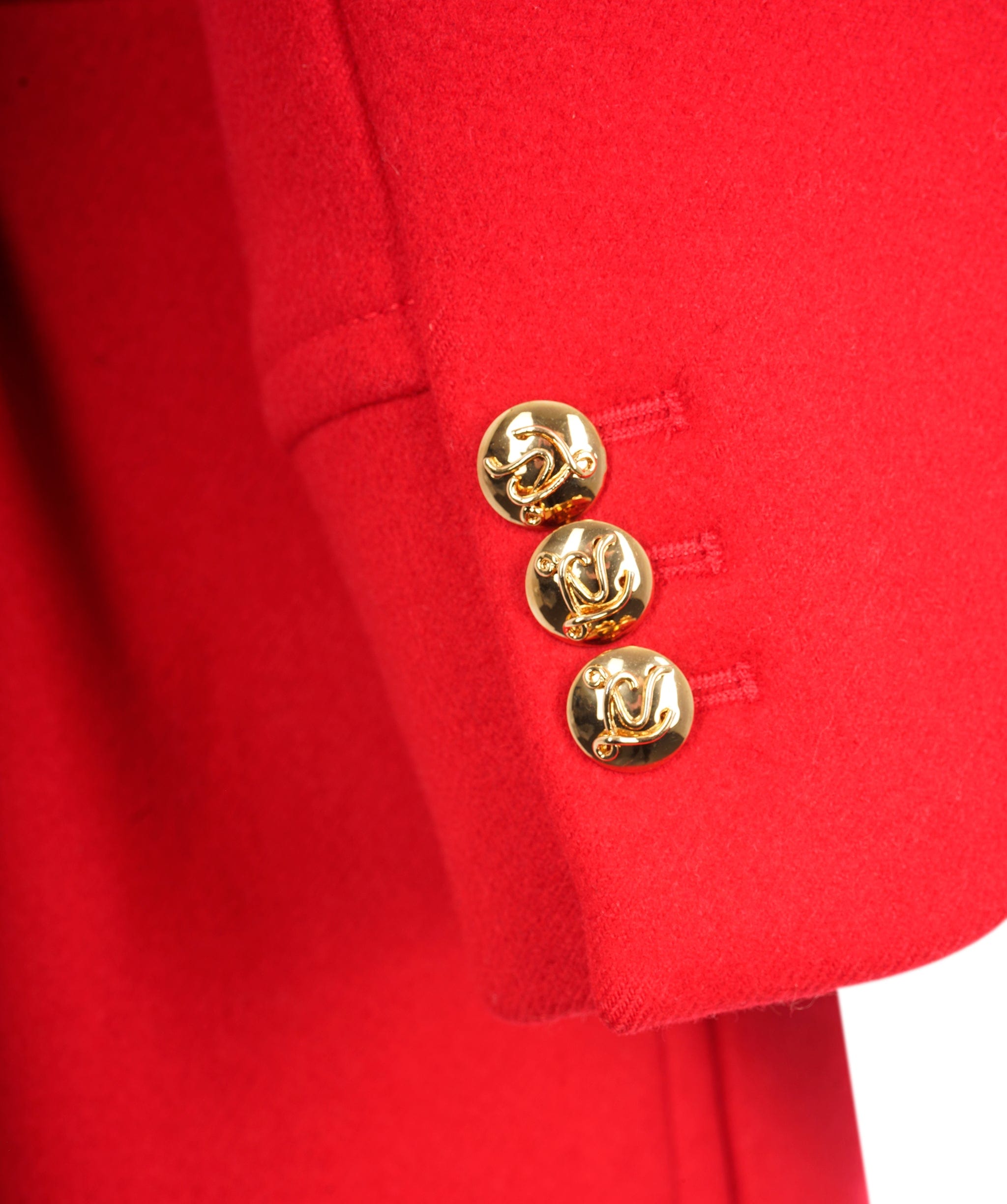 Louis Vuitton Louis vuitton red wool coat - AJC0516