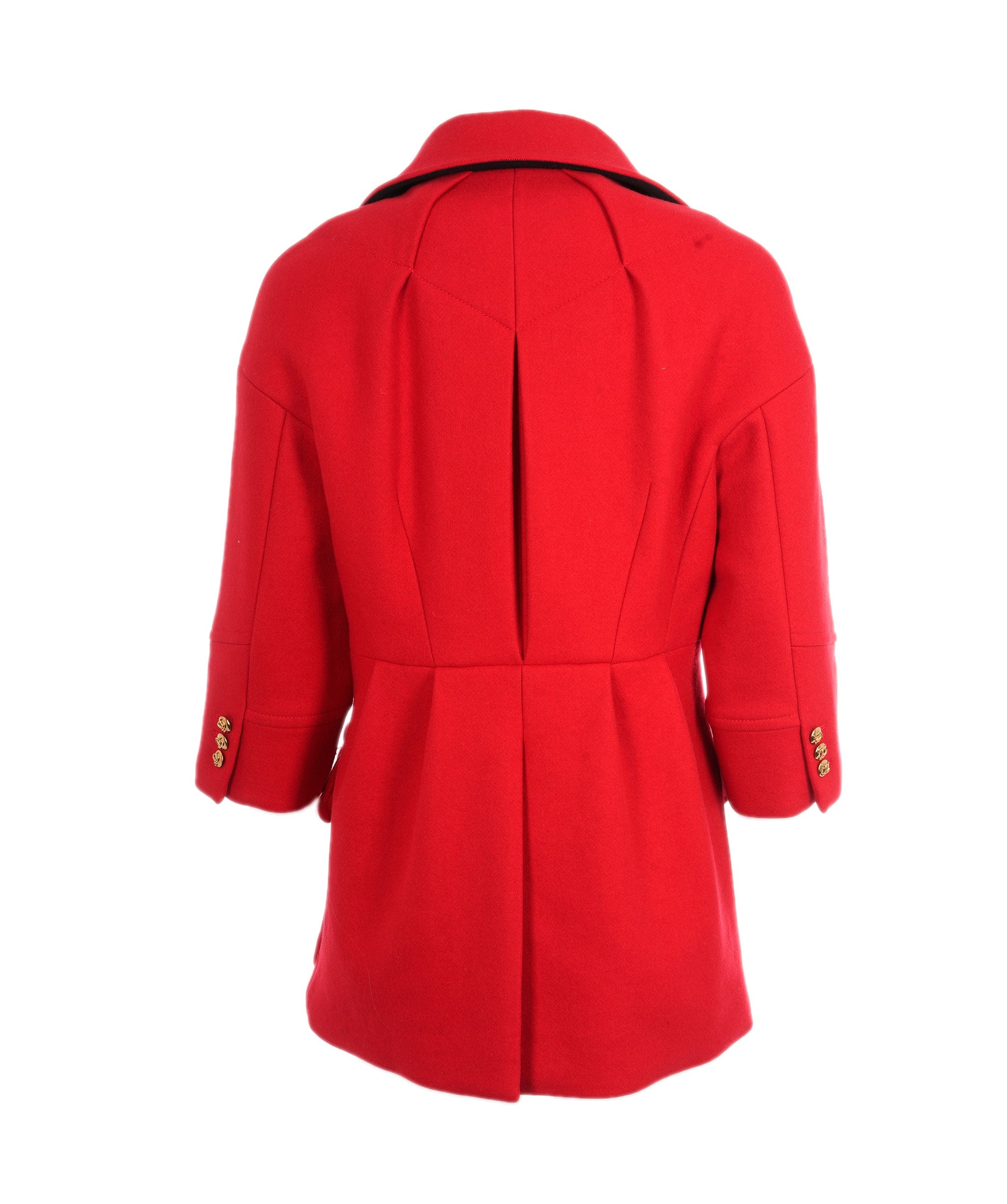 Louis Vuitton Louis vuitton red wool coat - AJC0516