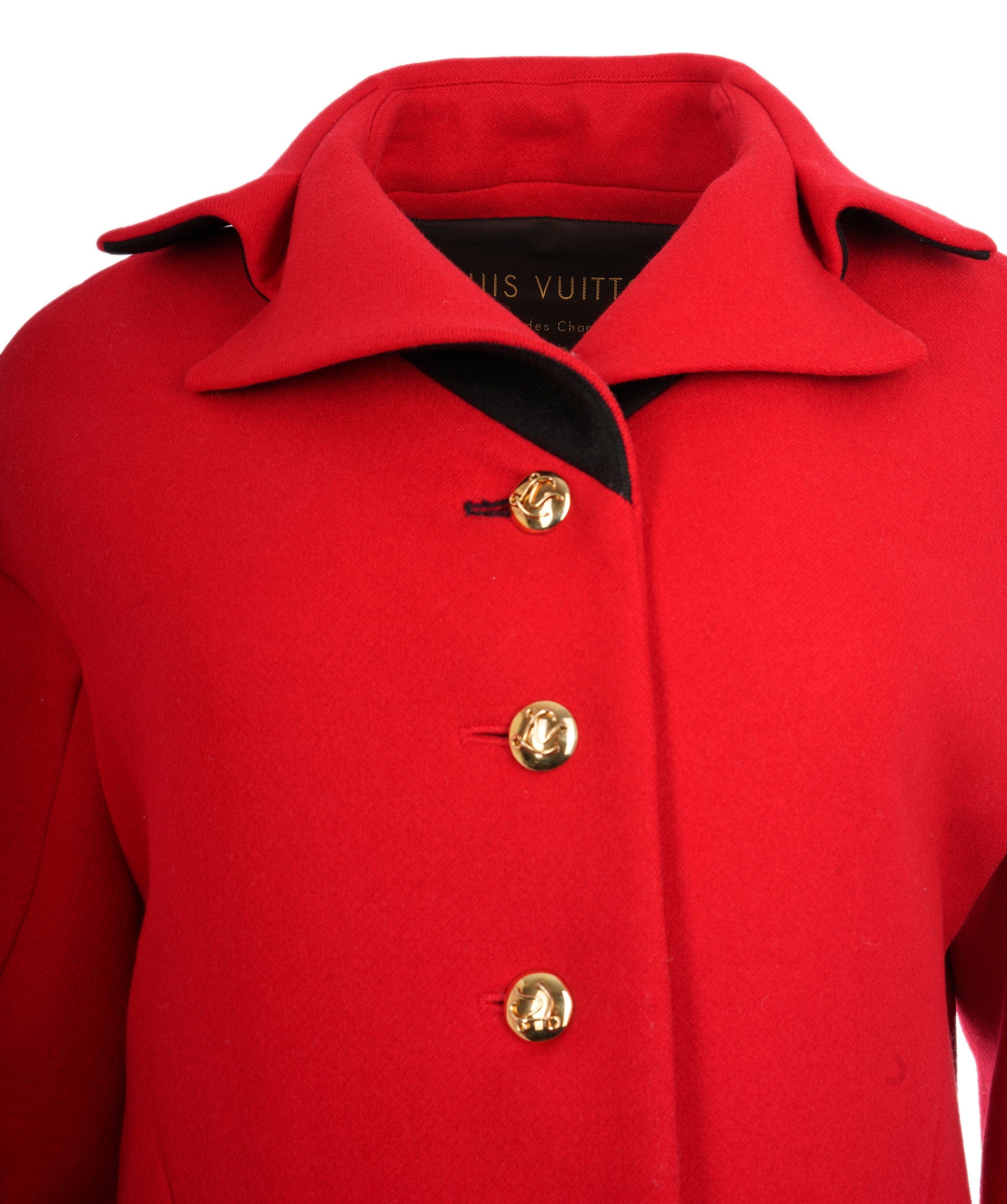 Louis Vuitton Louis vuitton red wool coat - AJC0516