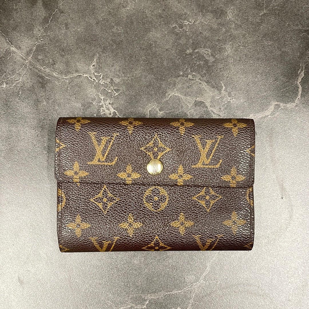 Louis Vuitton LOUIS VUITTON Monogram Coated Canvas Portefeuille Alexandre Wallet