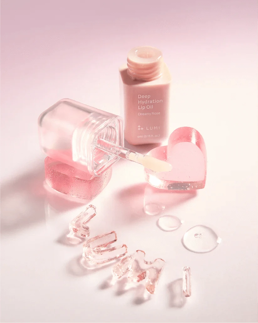 LUMI Beauty LUMI Deep Hydration Lip Oil 4ml - Dreamy Rose  ANC1292