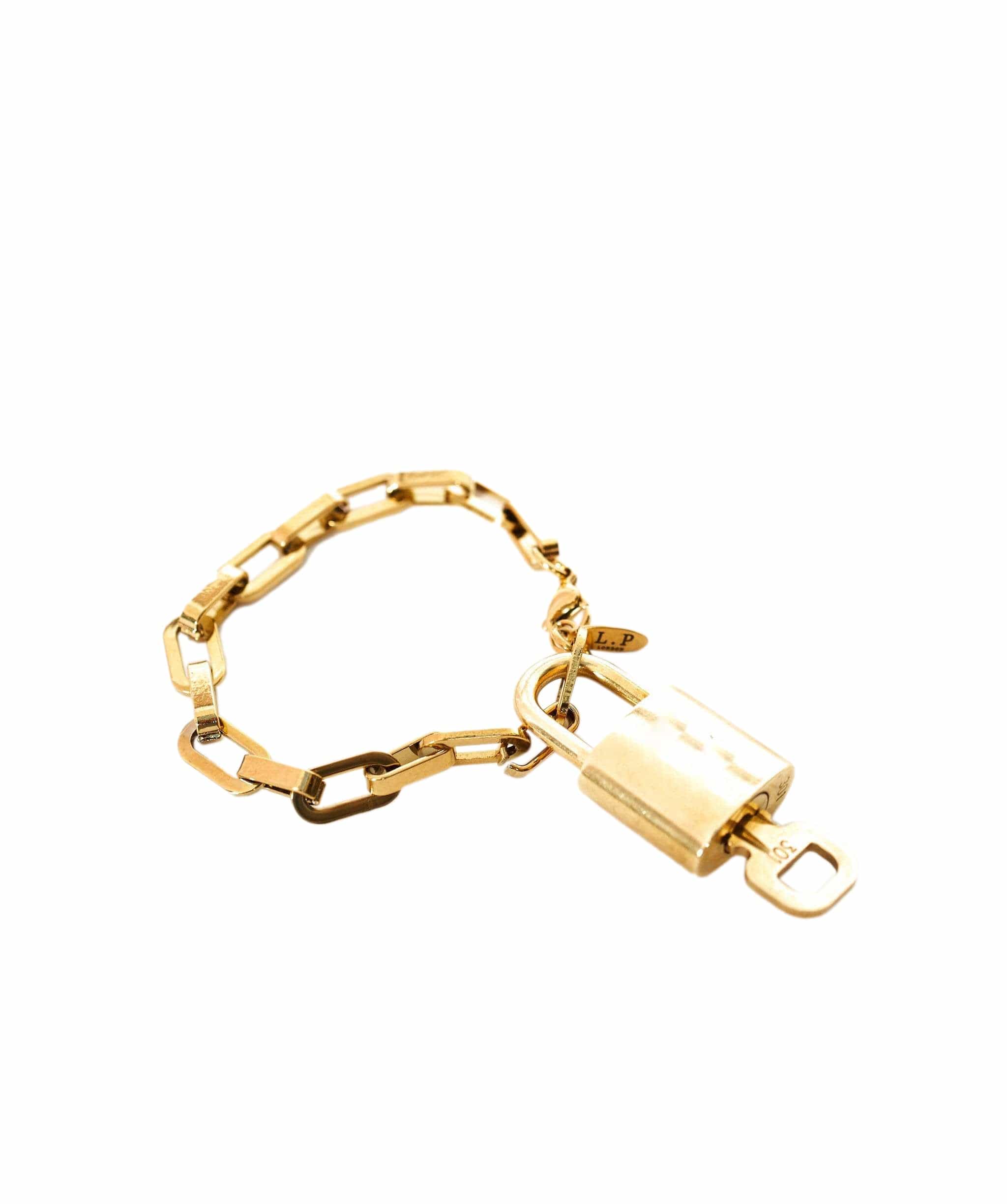 Luxury Promise Chunky chain bracelet for padlocks