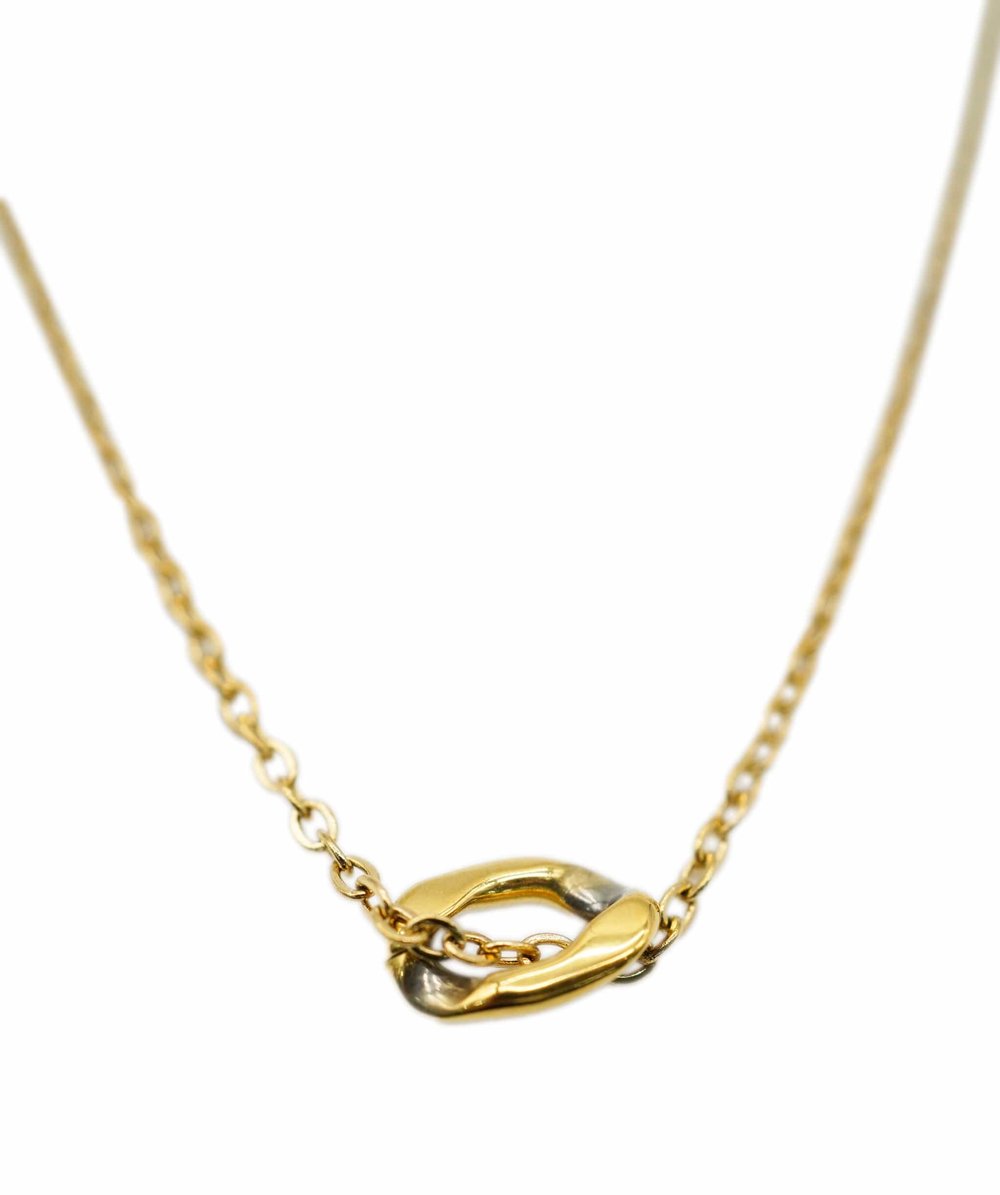 Luxury Promise Luxury Replica
 Gold Single Thin Chain for Padlocks - AWL4209