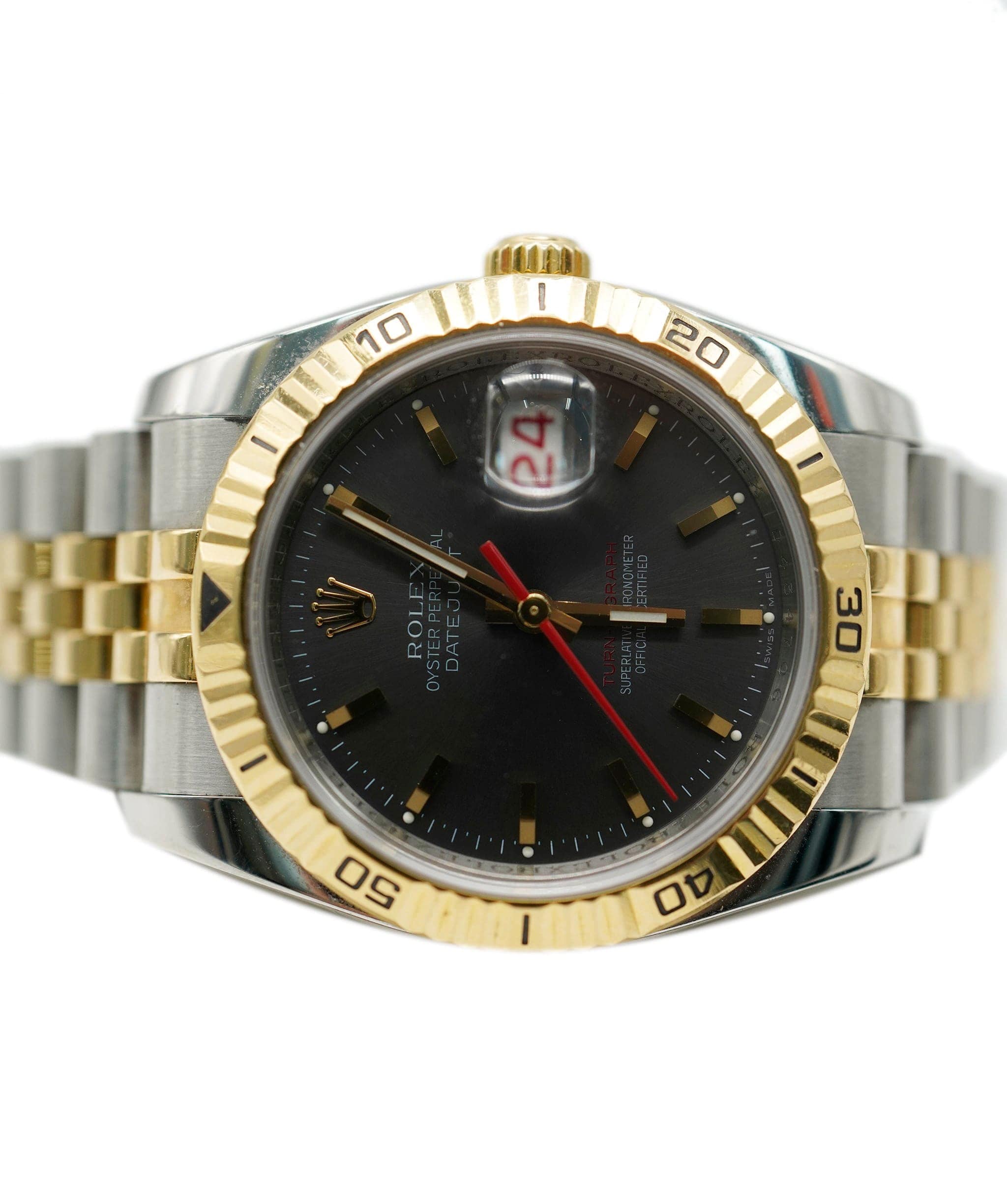 Luxury Promise Rolex Lady Datejust 69173 Steel and Gold Jubilee 26mm Champagne Diamond 2000, With B & P AGC1503