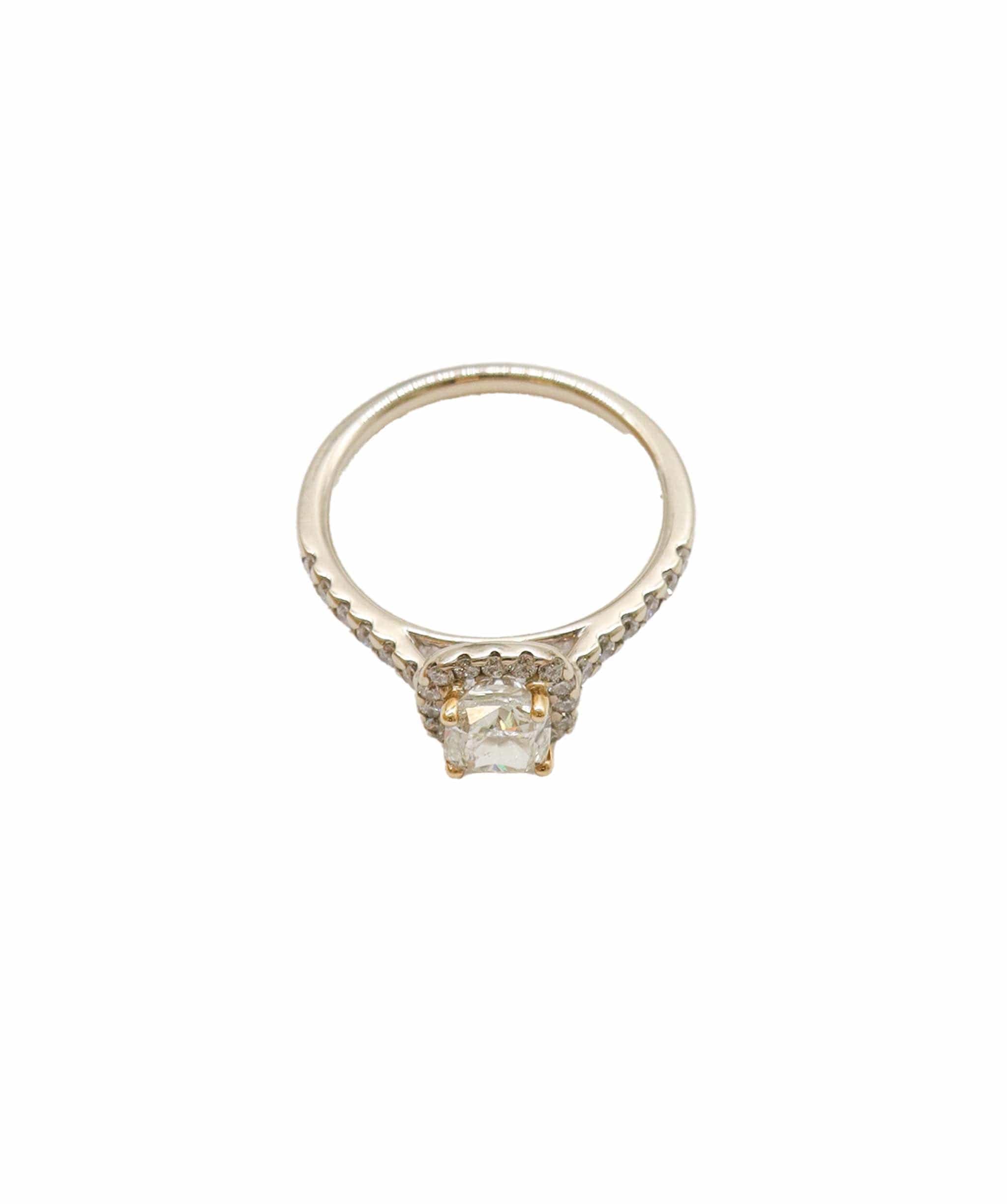 Luxury Promise Ring WG Cus - DXBS1094