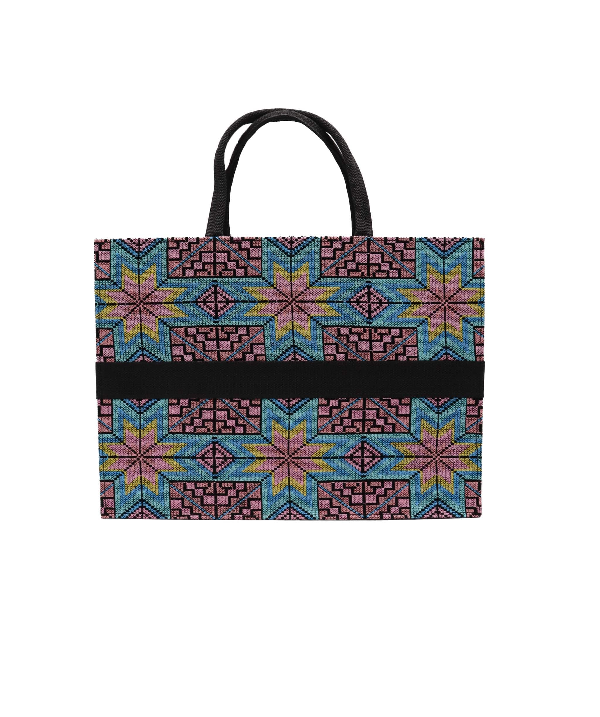 Luxury Promise Charity embroidered handmade tote  DXBS0737