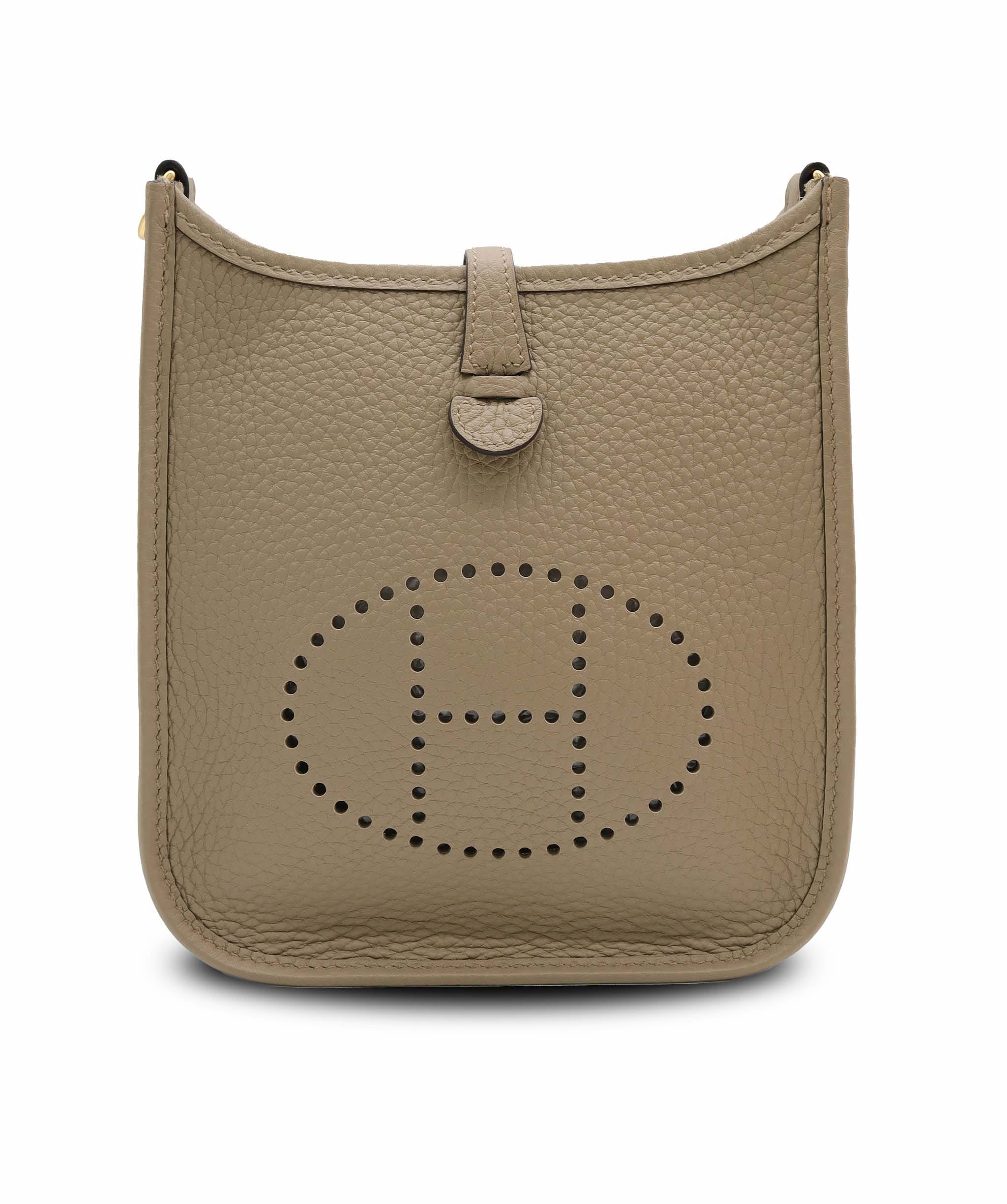 Luxury Promise Hermes Evelyne 16 Beige Marfa Clemence GHW  stamp W year 2024 DXBS6372