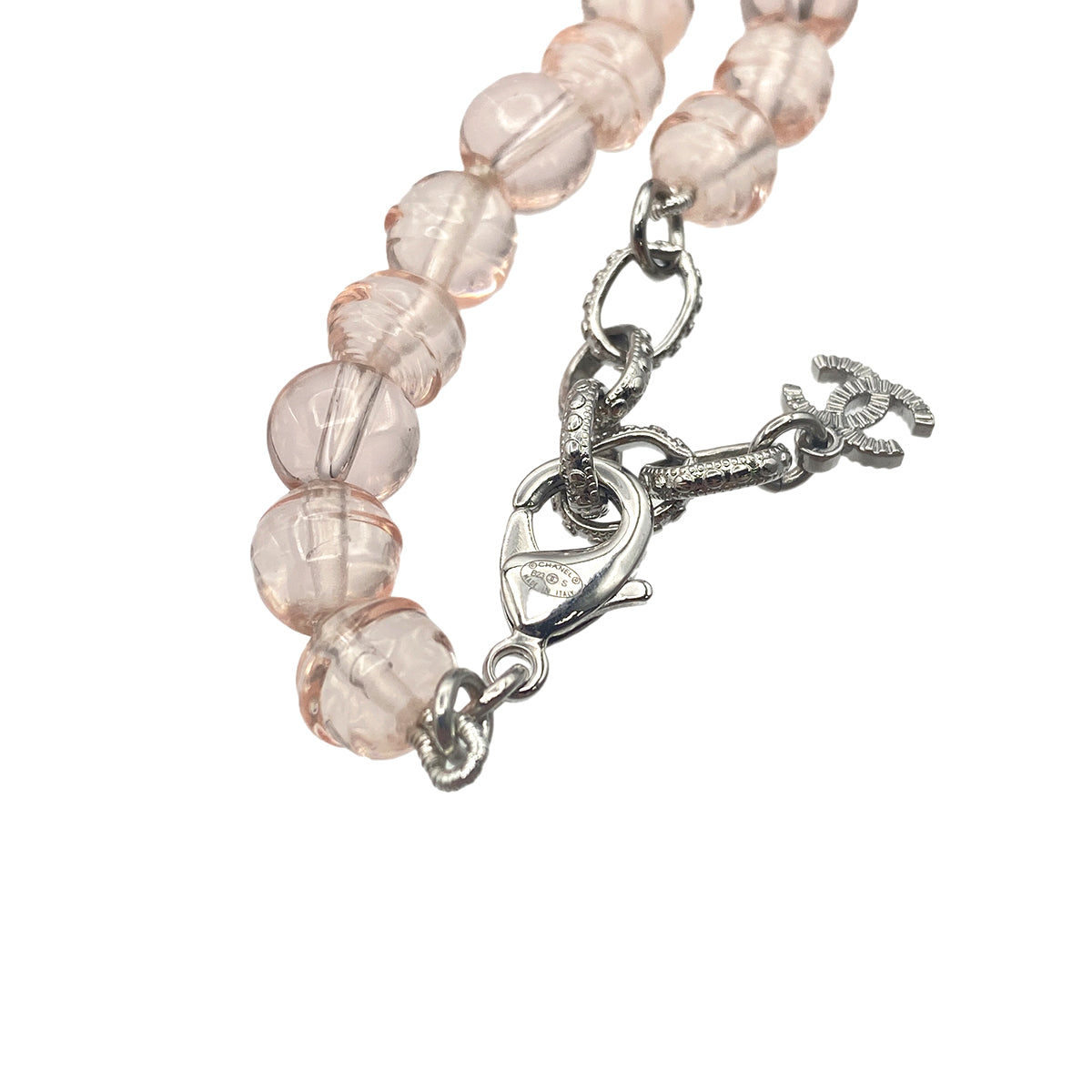 LUXURY PROMISE CHANEL NECKLACE COCOMARK BEADS RHINESTONE ACCESSORY B23S 90271925