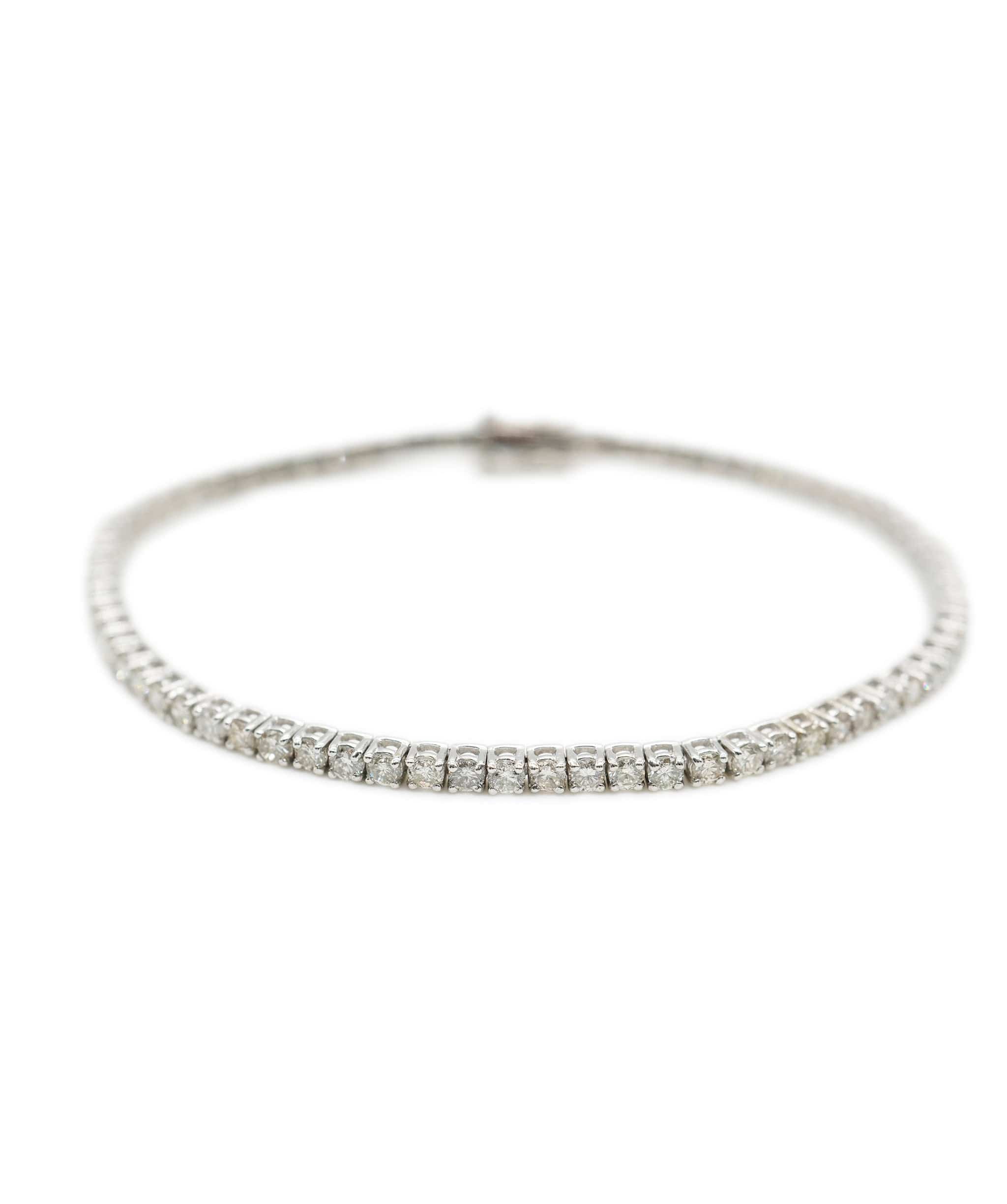 Luxury Promise Diamond tennis bracelet (approx. 3.25cts brilliant-cut diamonds) AHC1361