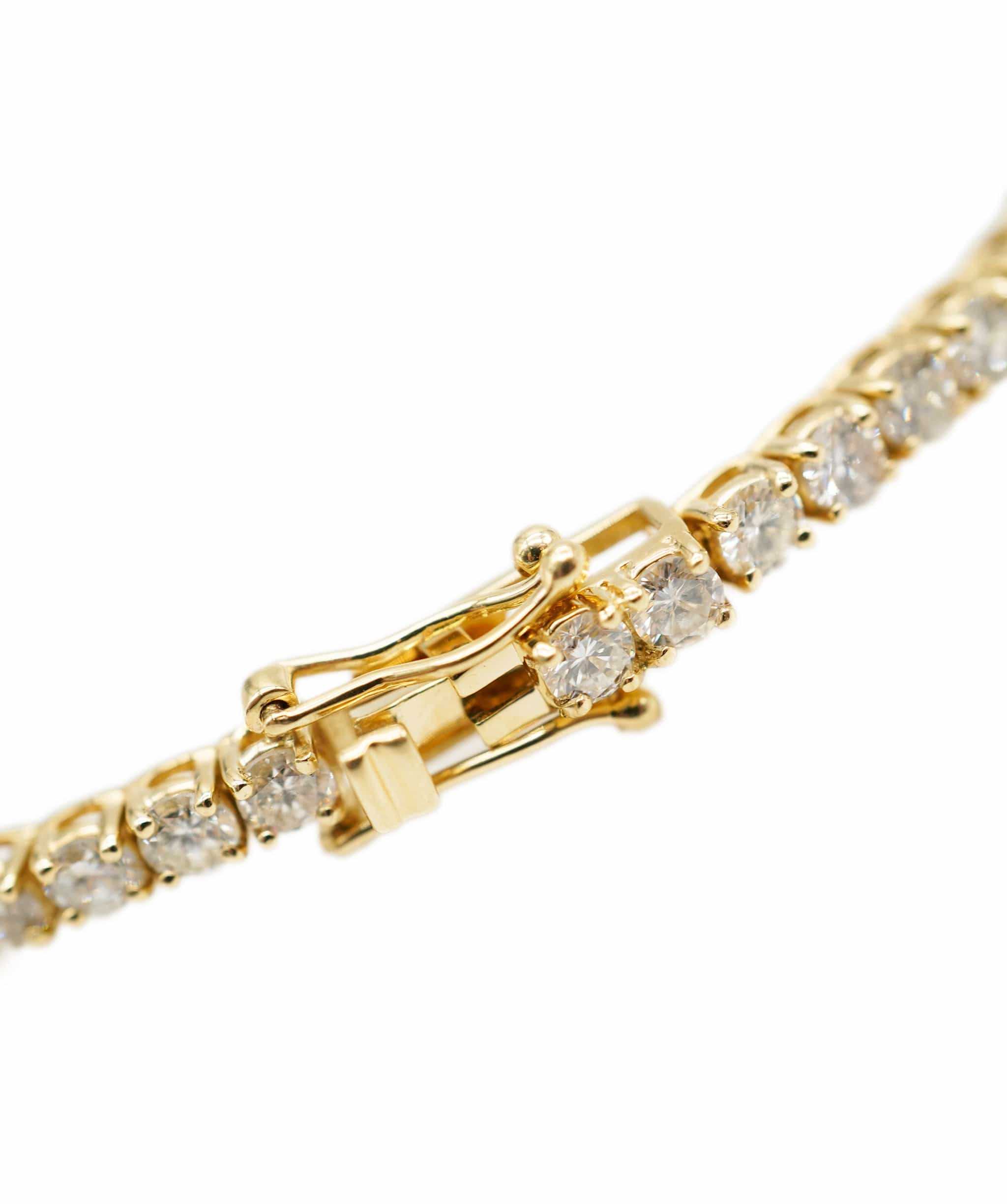 Luxury Promise Diamond tennis bracelet (approx. 5.35cts brilliant-cut diamonds) AHC1363