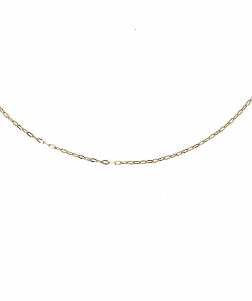 18k gold chain link small ASL8167