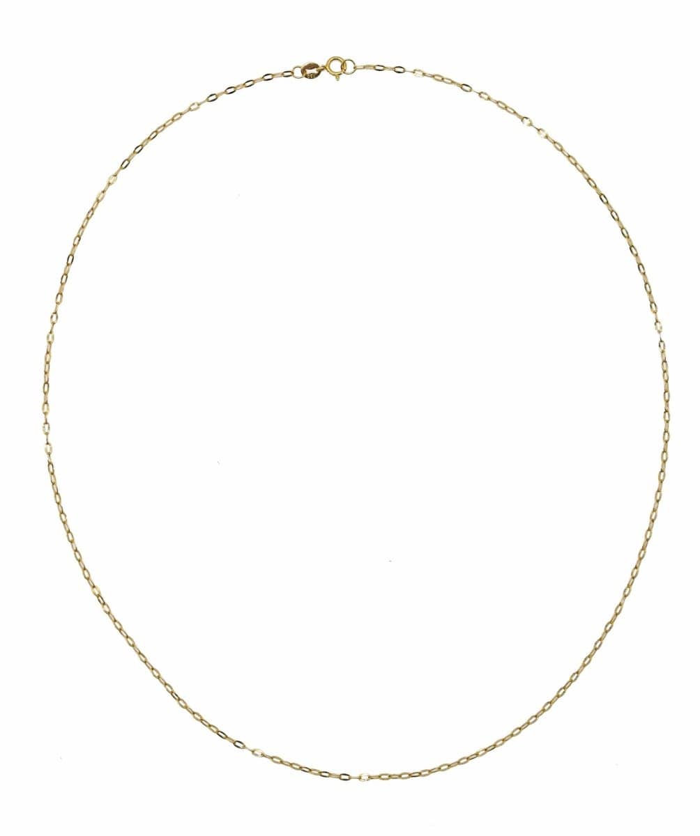 18k gold chain link small ASL8174