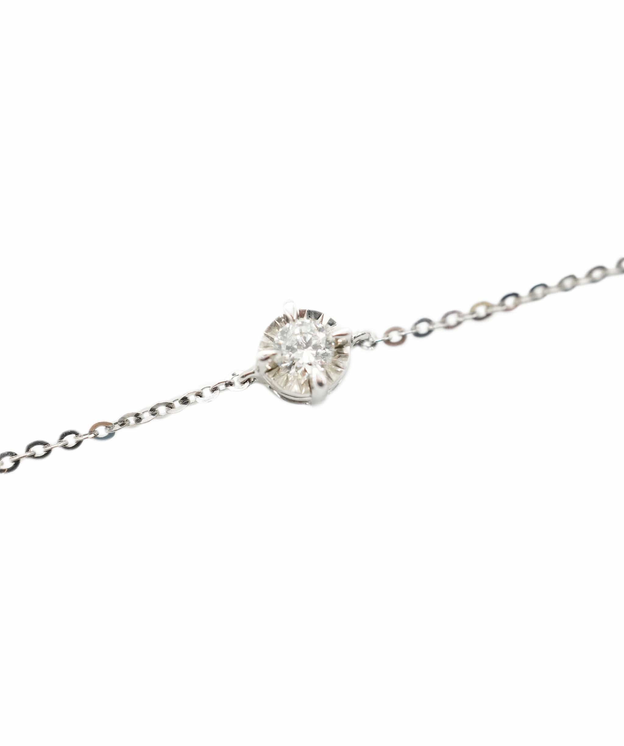 Luxury Promise Diamond (0.11ct) bracelet 18K WG AHL1021 10578