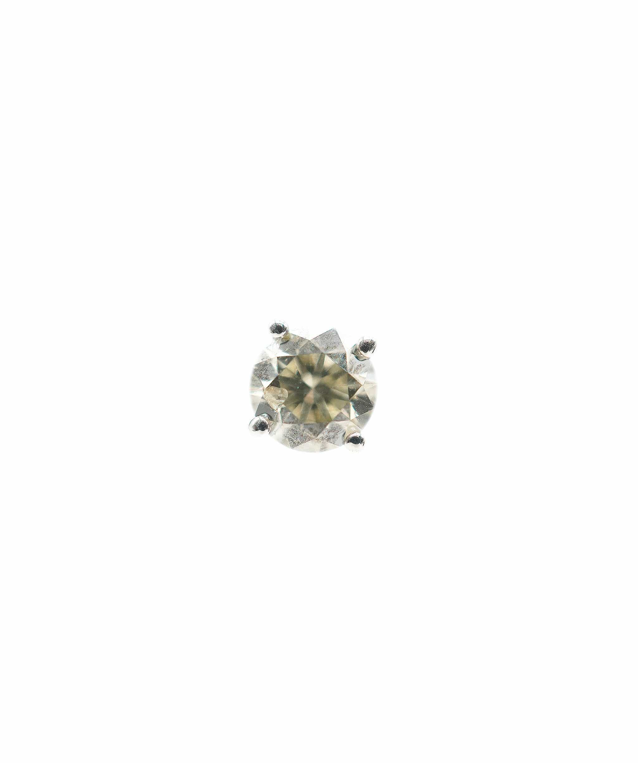 Luxury Promise Martini Earrings WG 0.51ct F.Grey ASC4497