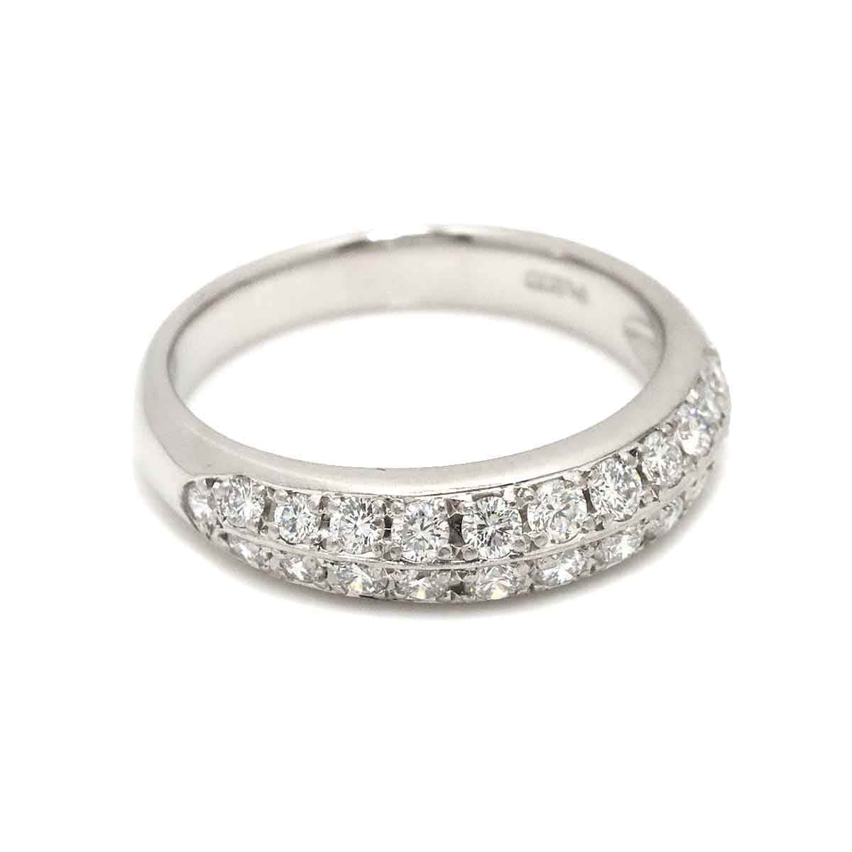 Luxury Promise Ring No. 13 Diamond 0.70ct Pt ASL8780