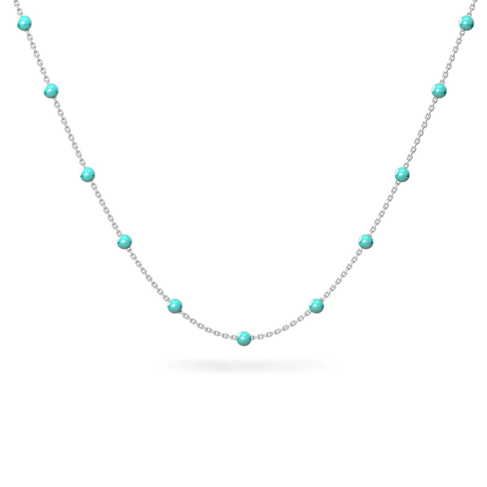 Luxury Promise The mermaid turquoise choker 18k ASC4526