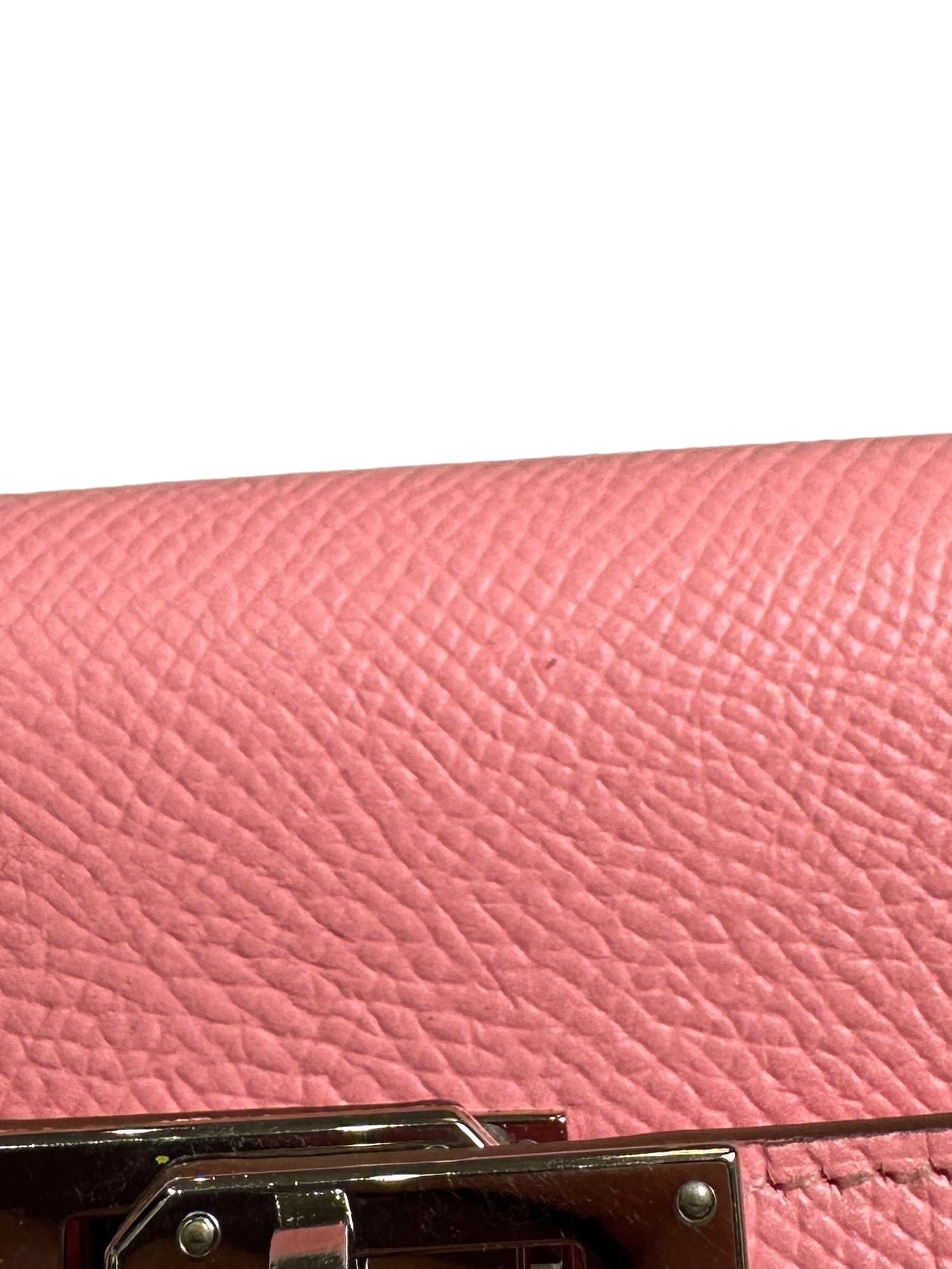 Luxury Promise Hermes Kelly Short Wallet in Pink