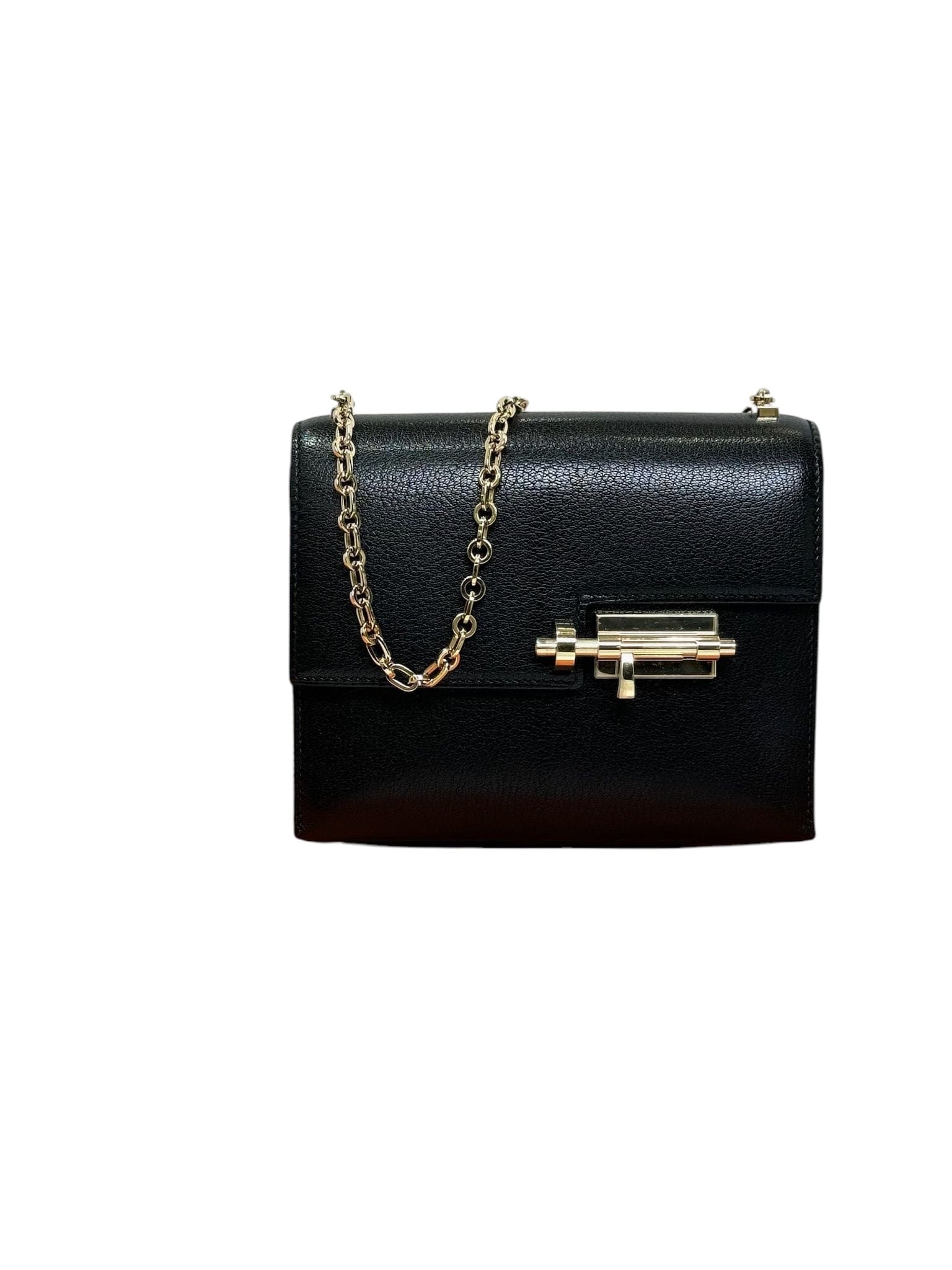 Luxury Promise Hermes Verrou Mini Black Bag with PHW