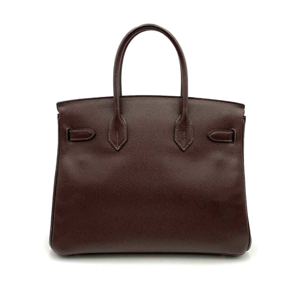 Luxury Promise Hermès Birkin 30 Chocolate Epsom PHW #L 90233413