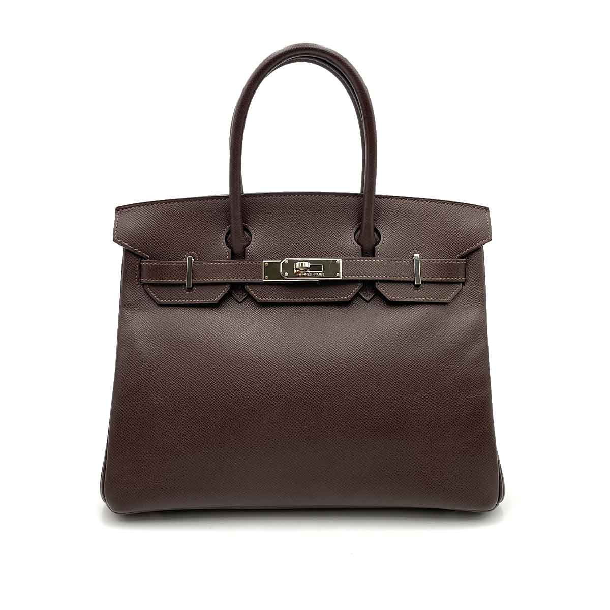 Luxury Promise Hermès Birkin 30 Chocolate Epsom PHW #L 90233413