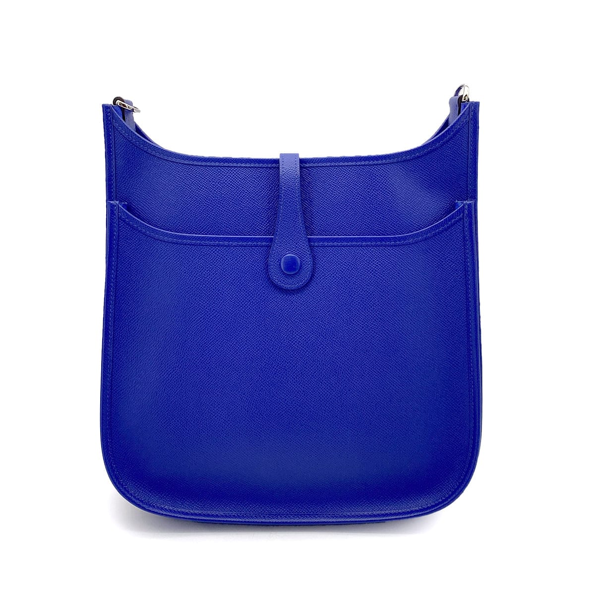 LUXURY PROMISE HERMES EVELYNE 3 PM BLUE ELECTRIC EPSON SHOULDER BAG □P 90255361