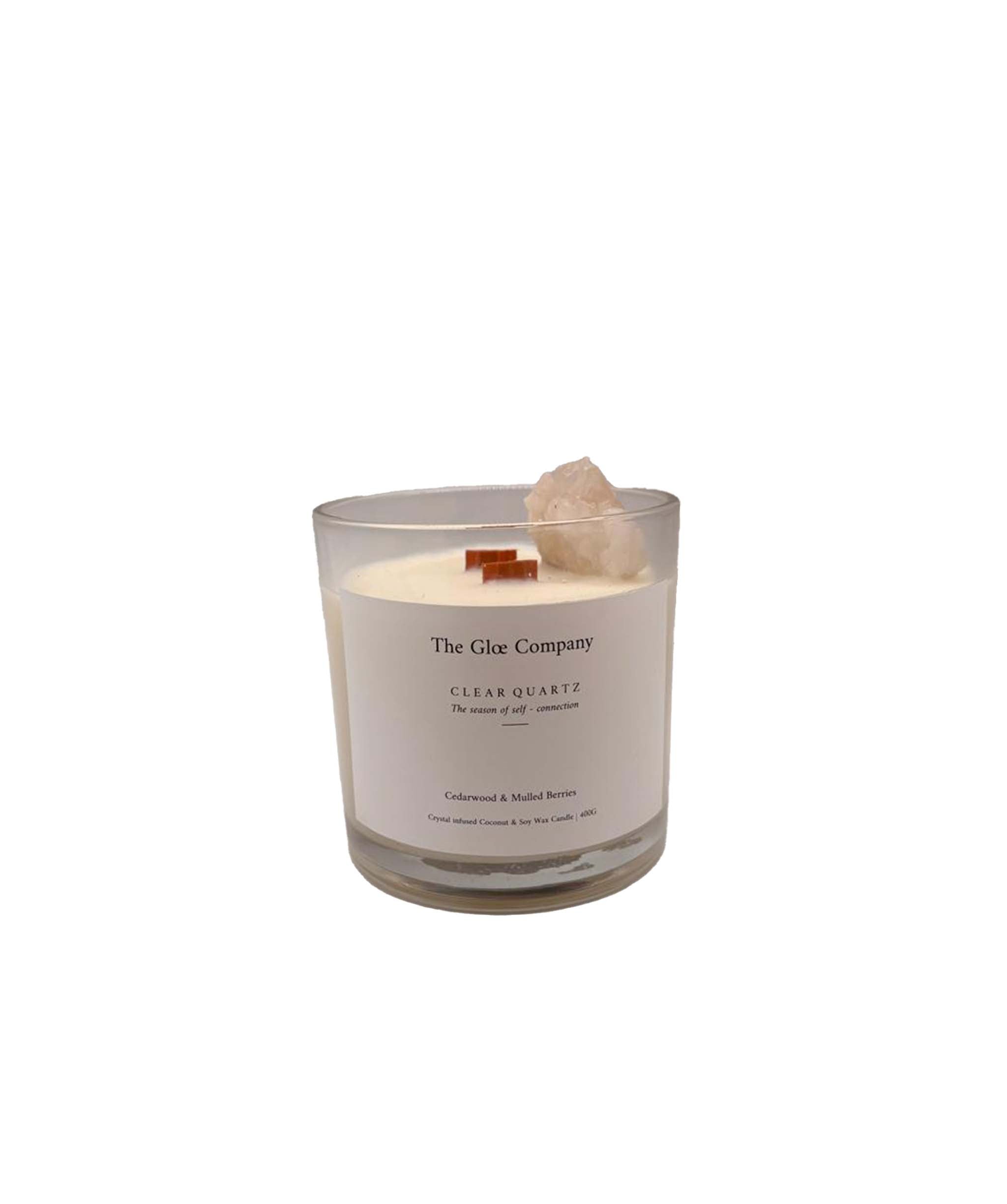 Luxury Promise Cedarwood & Mulled Berries 400g Handmade Candle ASC5448