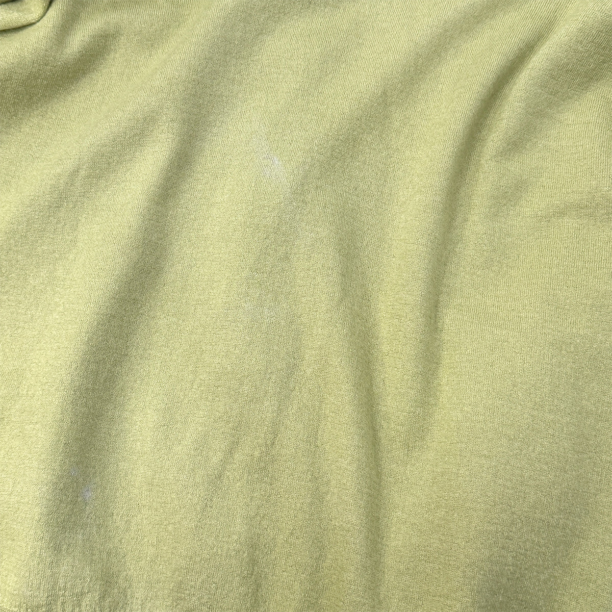 Luxury Promise Japan CHANEL VINTAGE COCO BUTTON CARDIGAN TOPS LIGHT GREEN RTW 90291329