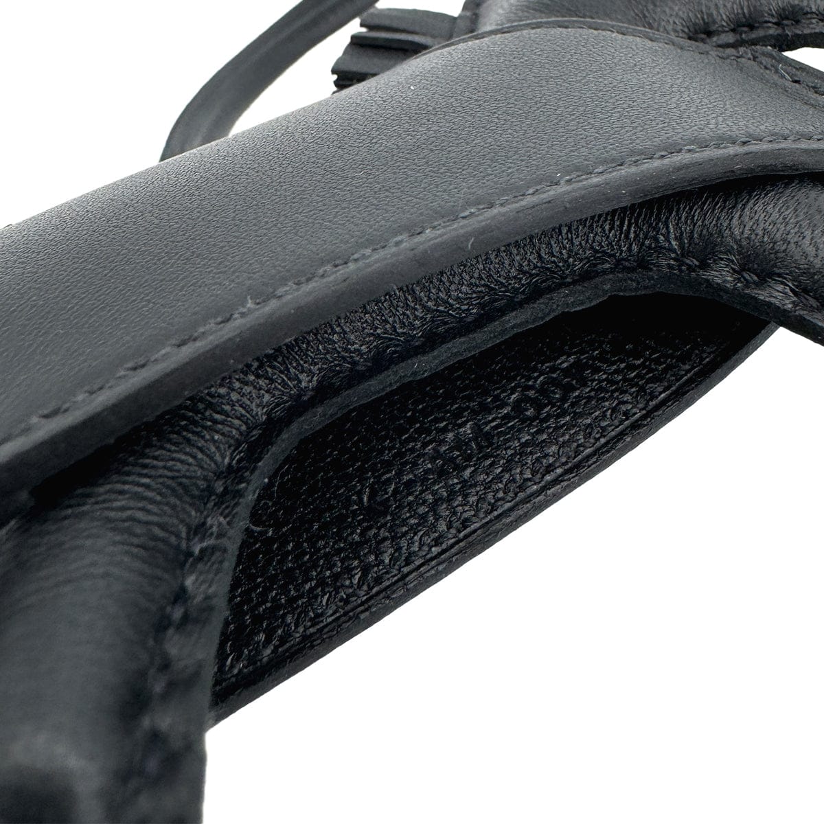 Luxury Promise Japan HERMES BAG CHARM RODEO ROBEO ROCK PM BLACK AGNEAU MILO K 90309188