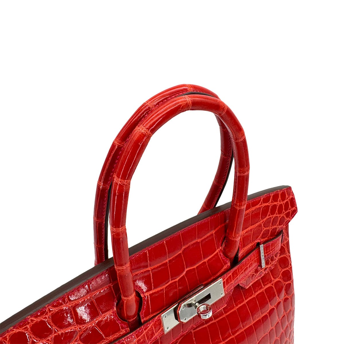 Luxury Promise Japan HERMES BIRKIN 30 ROUGE INDIEN CROCODILE NILOTICUS HAND BAG 2015 T STAMP PALLADIUM HARDWARE 90312608