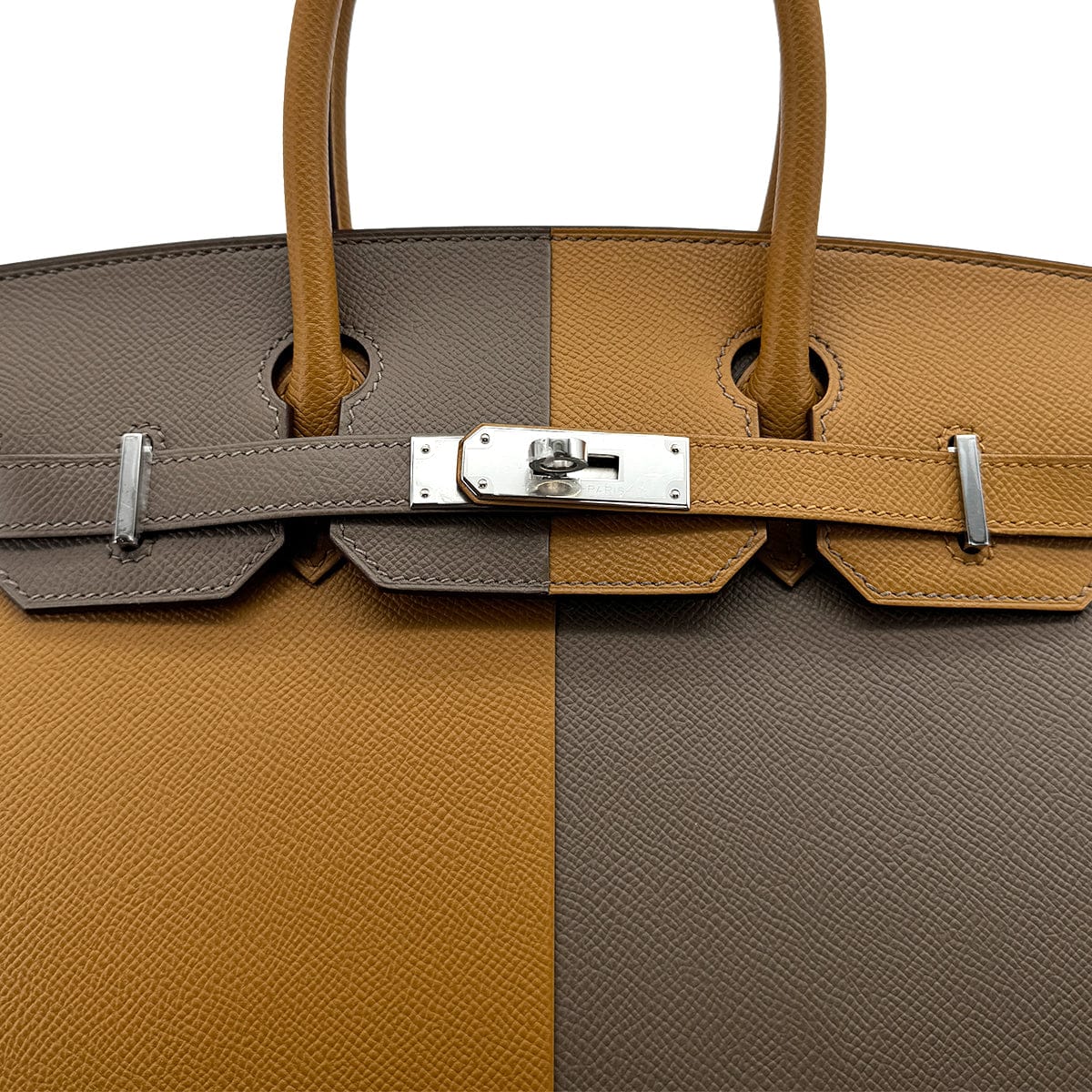 Luxury Promise Japan HERMES BIRKIN SELLIER CASAQUE 30 ETOUPE SESAME BLUE INDIGO EPSOM HAND BAG 2021 Z STAMP PALLADIUM HARDWARE 90314763