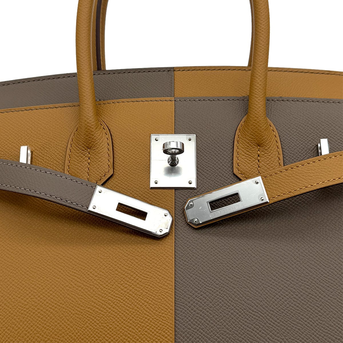 Luxury Promise Japan HERMES BIRKIN SELLIER CASAQUE 30 ETOUPE SESAME BLUE INDIGO EPSOM HAND BAG 2021 Z STAMP PALLADIUM HARDWARE 90314763