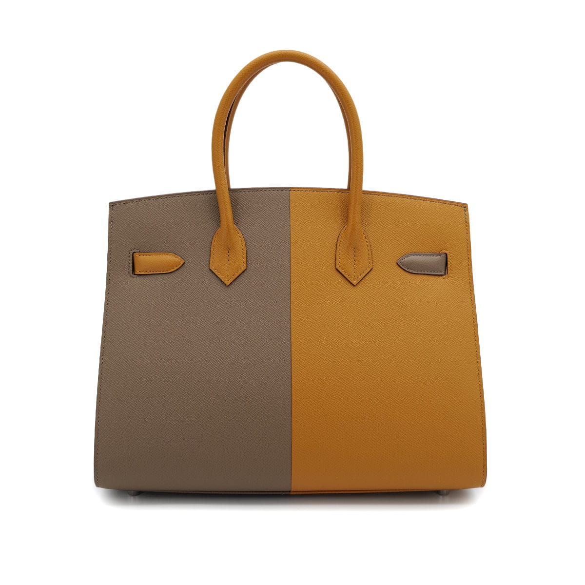 Luxury Promise Japan HERMES BIRKIN SELLIER CASAQUE 30 ETOUPE SESAME BLUE INDIGO EPSOM HAND BAG 2021 Z STAMP PALLADIUM HARDWARE 90314763