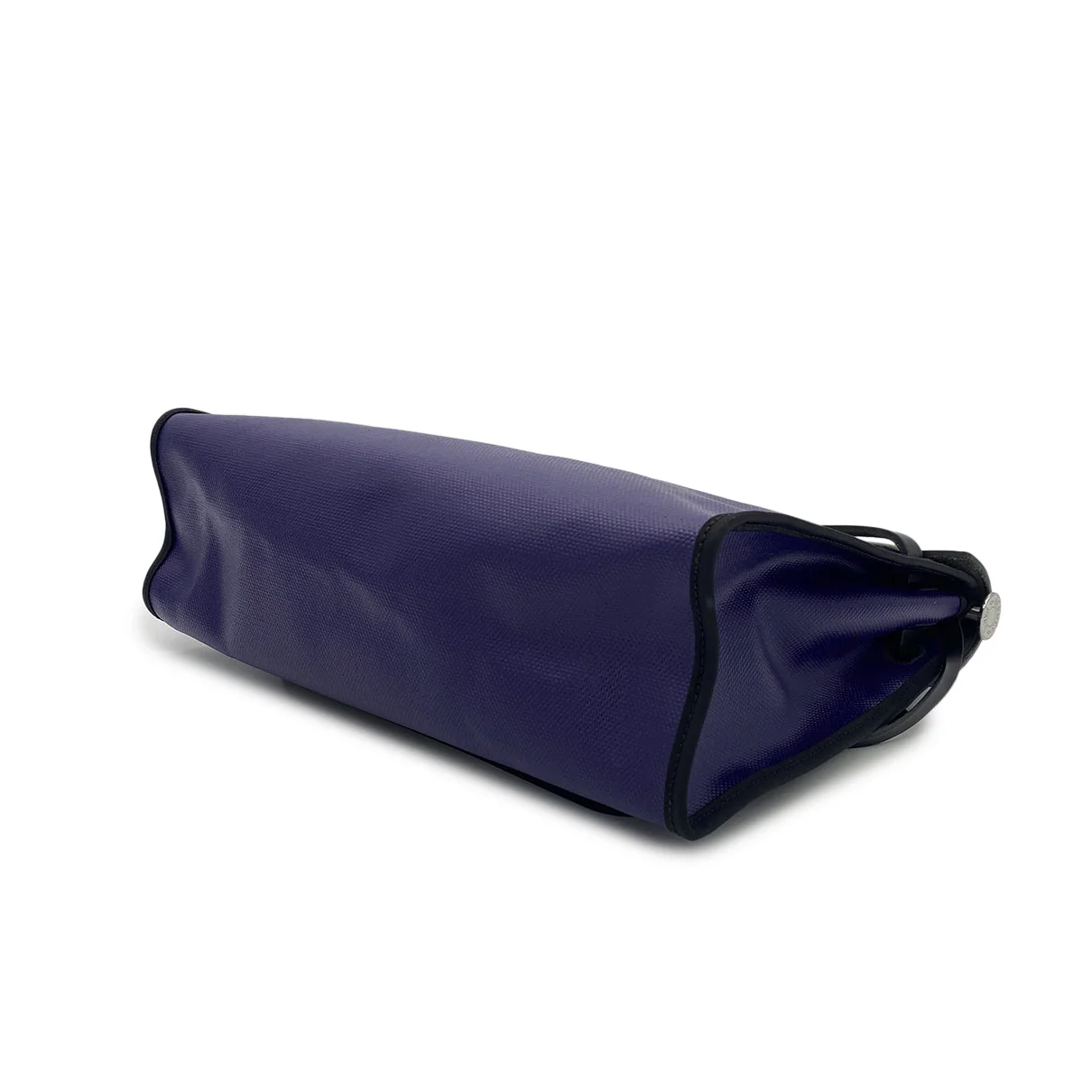 Luxury Promise Japan HERMES HER BAG ZIP PM 31 BLEU ENCRE BLACK TOILE H BERLINE VACHE HUNTER HAND SHOULDER BAG C 90296673