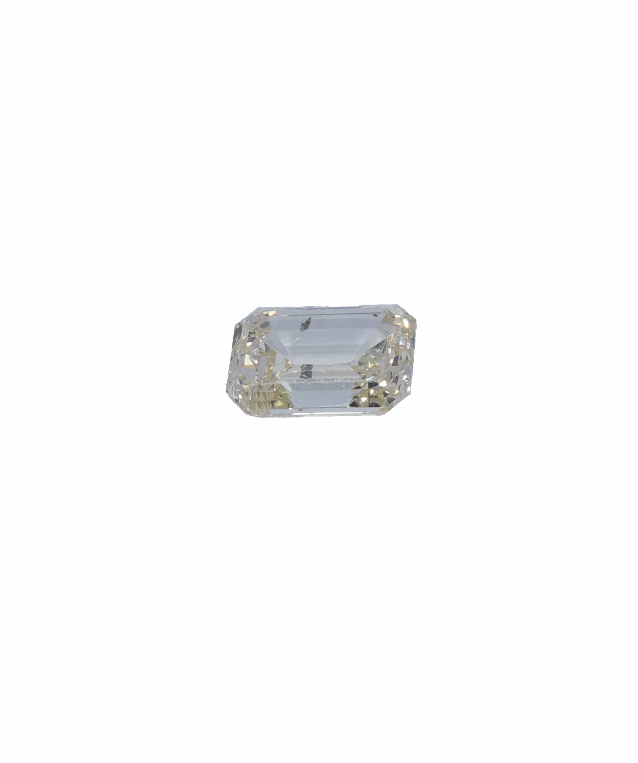 Luxury Promise 0.51 ct EMERALD NATURAL FANCY YELLOW DIAMOND ANL-S20-45