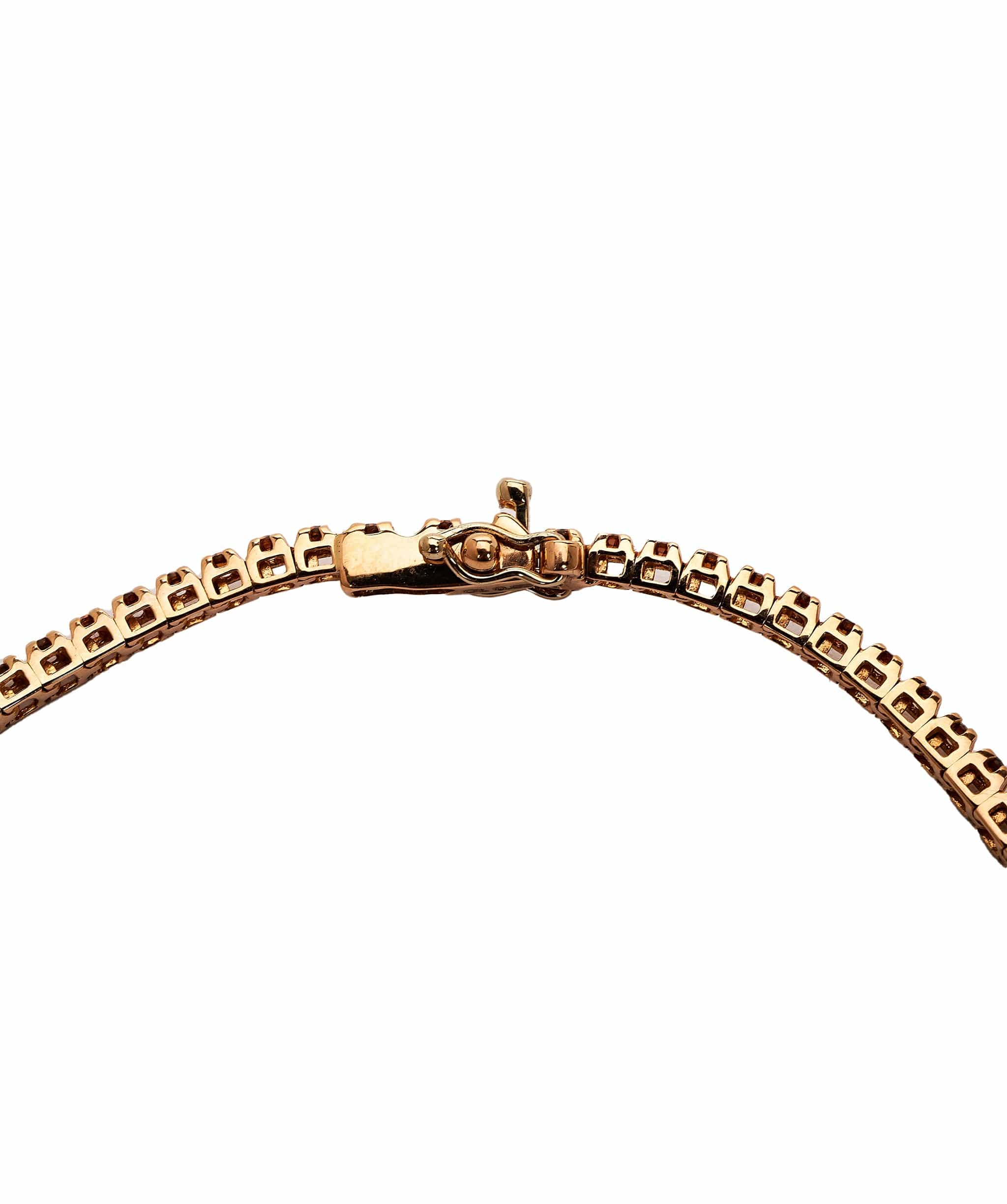 Luxury Promise 0.53 CT ROUND CONGAC TENNIS BRACELET ROSE GOLD ANL-S22-22