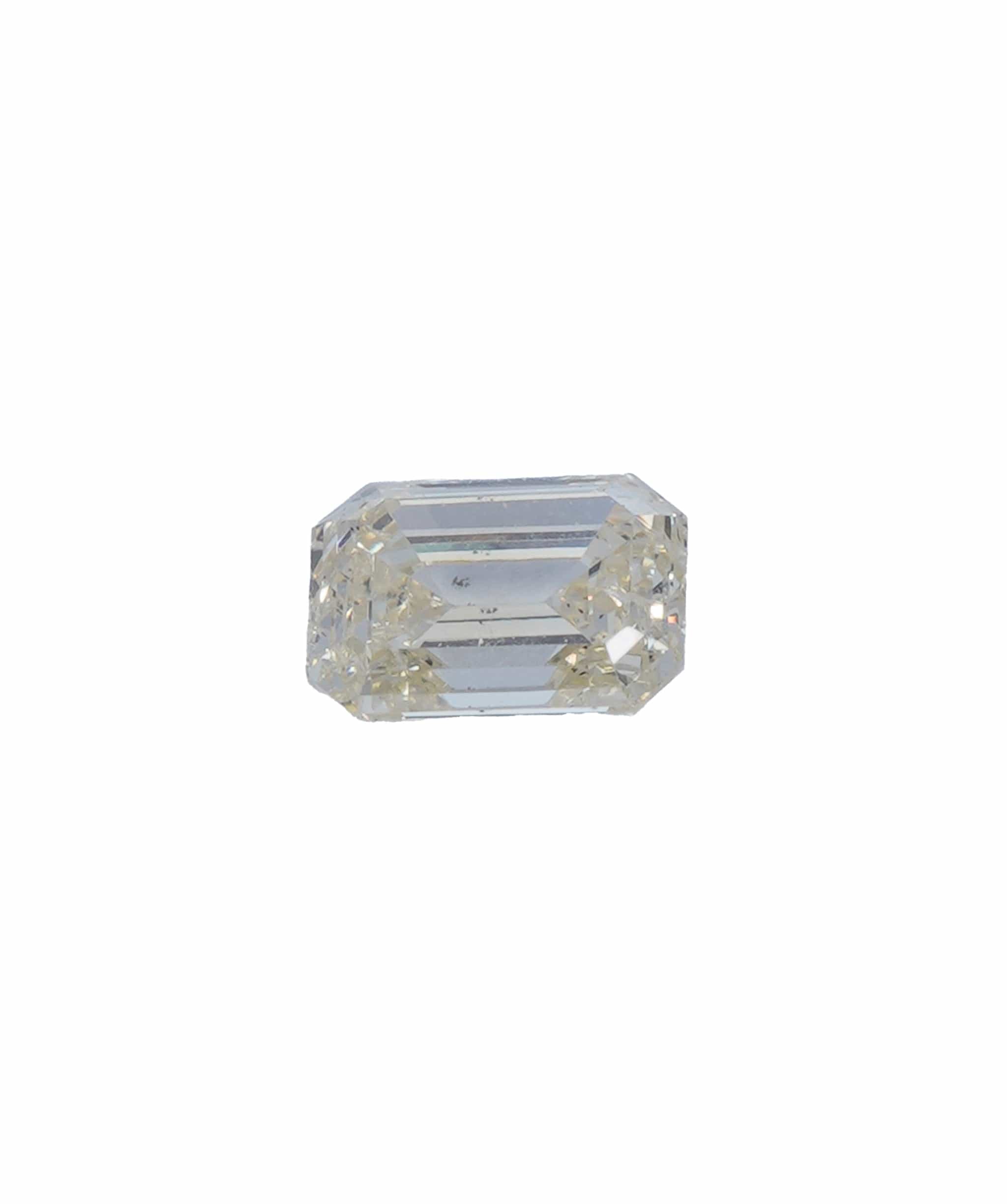 Luxury Promise 0.61 ct EMERALD NATURAL FANCY YELLOW DIAMOND ANL-S20-46