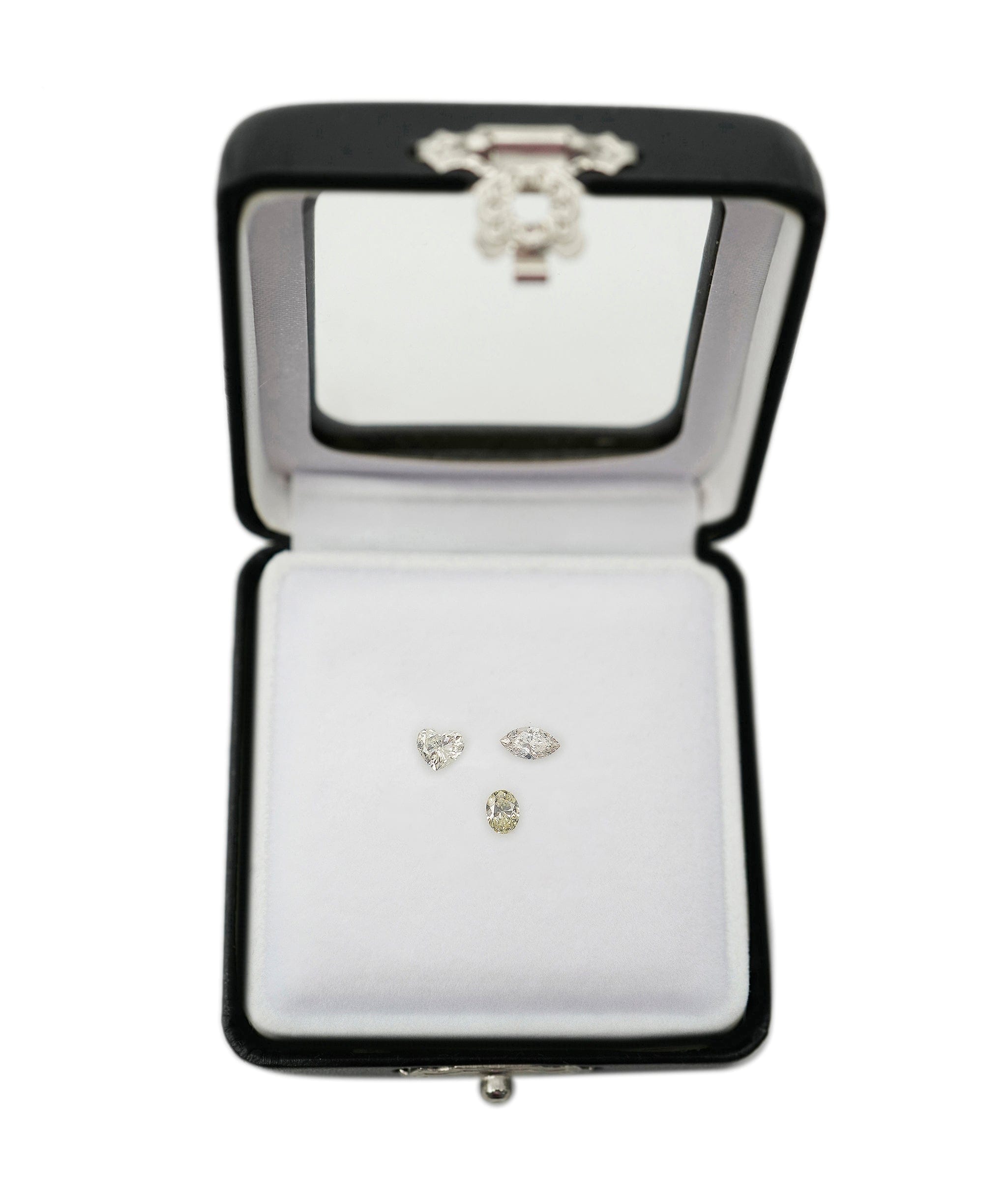 Luxury Promise 0.85 CT MARQUISE/OVAL/HEART 3 PIECE SET ANC-S36-42