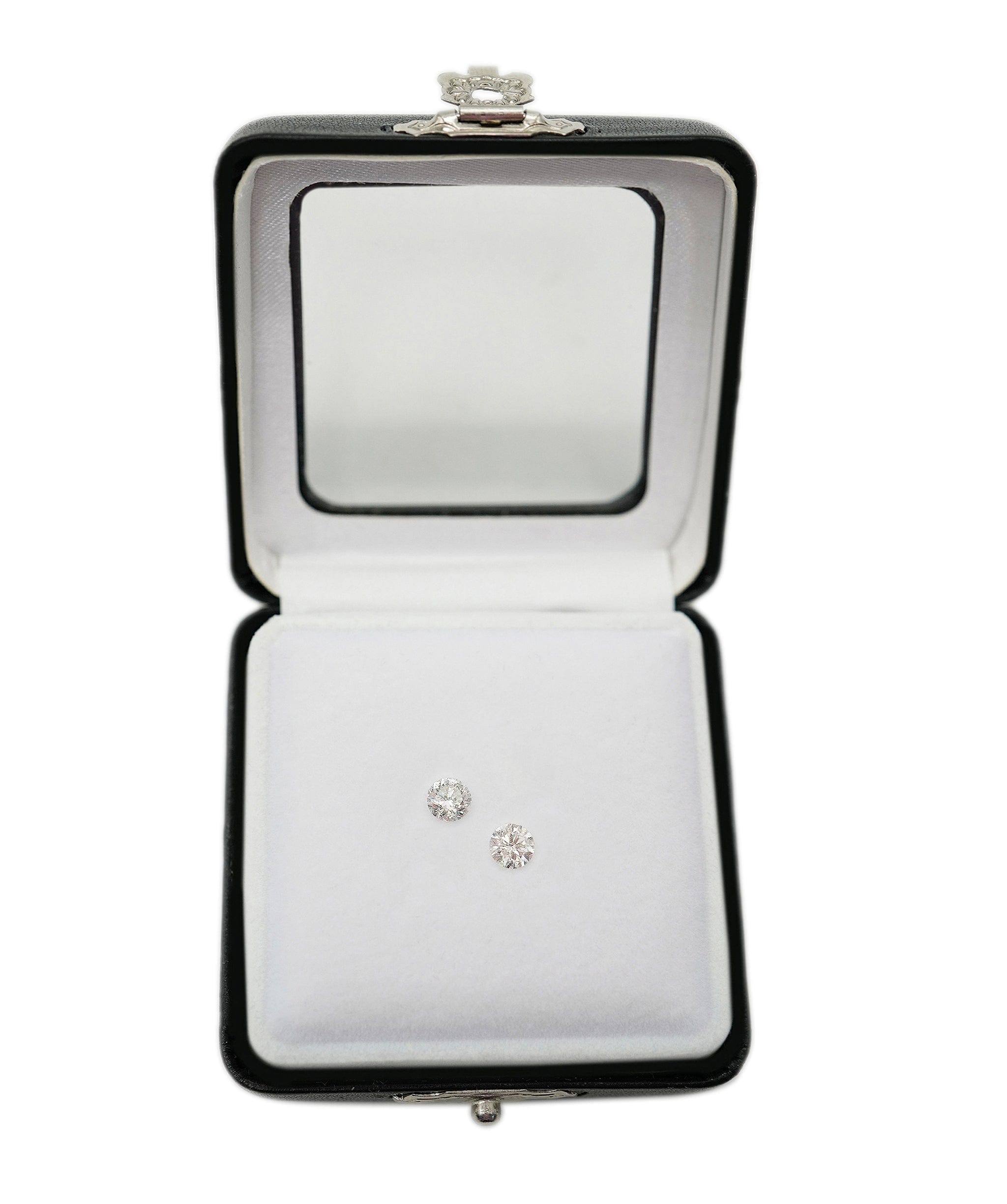 Luxury Promise 1.01 ct J ROUND PAIRS DIAMOND ANL-S34-9