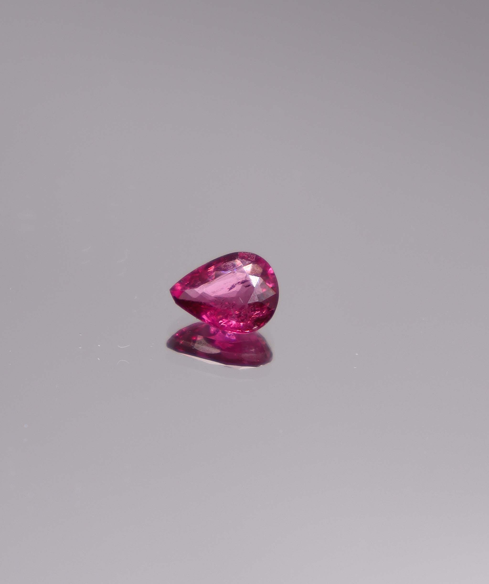 Luxury Promise 1.01ct Rubellite Pear DXBCS3286