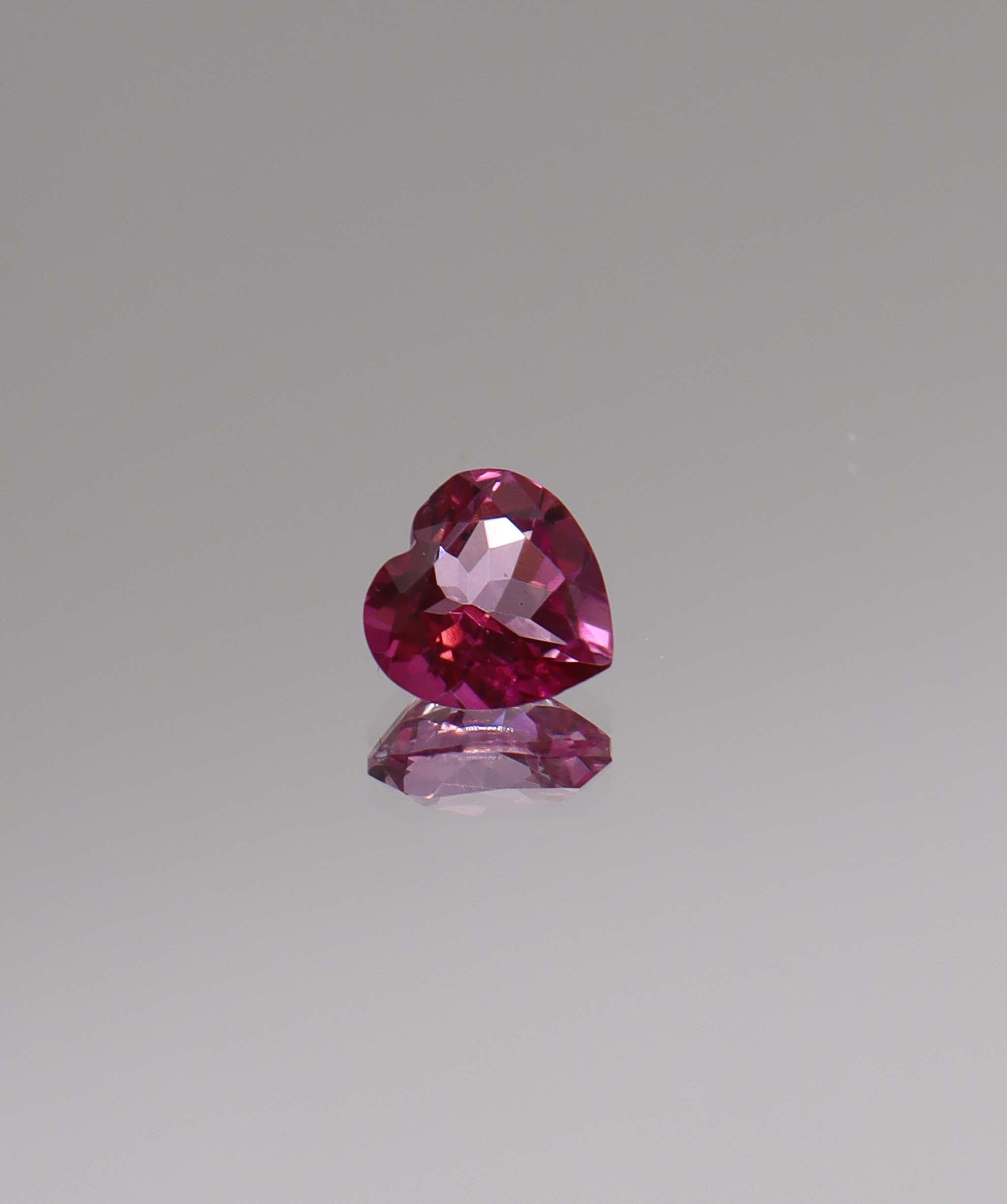 Luxury Promise 1.85ct Pink topaz Heart DXBCS0825