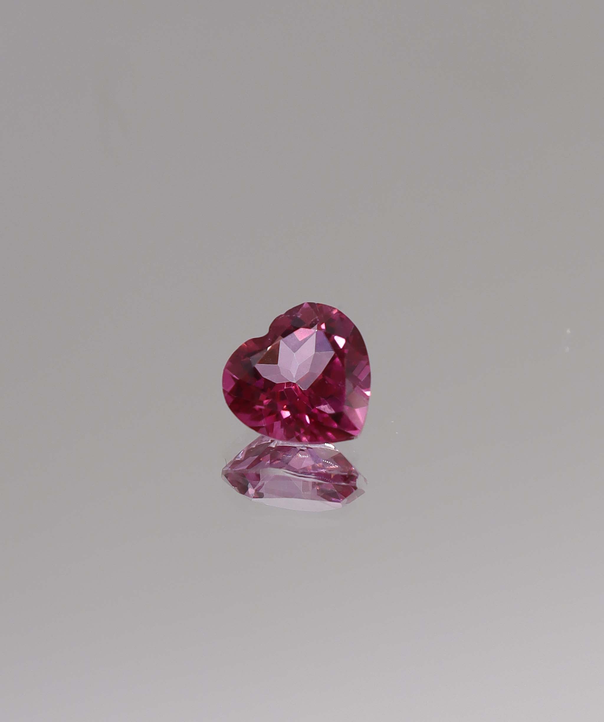 Luxury Promise 1.85ct Pink topaz Heart  DXBCS0825