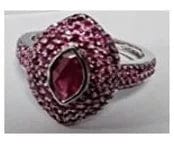 Luxury Promise 18K WG / RUBY MQ RING
18K WG: 2.4 RUBY : 1.17/
SIZE 46 R40692-12