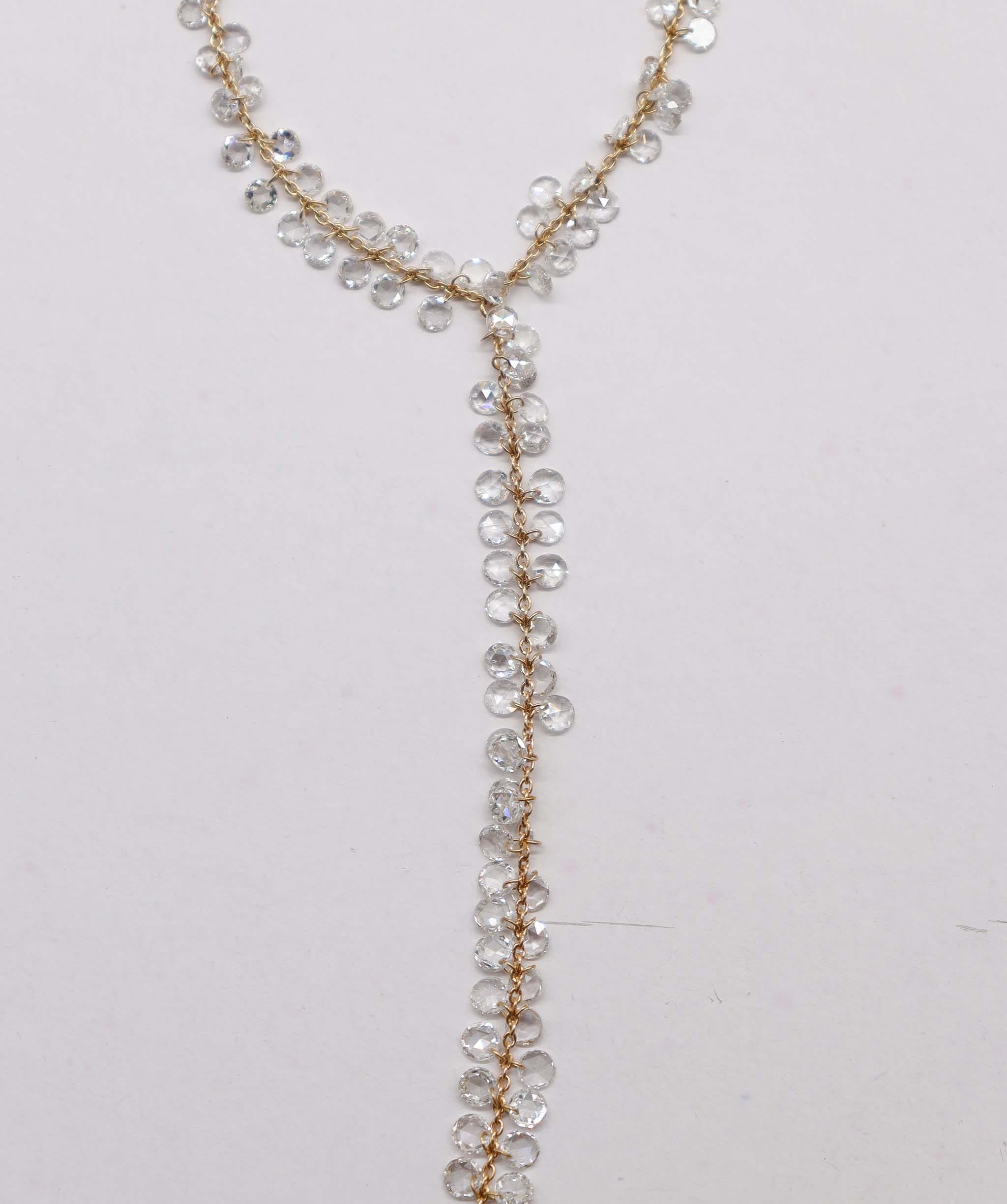 Luxury Promise 3.50ct WHITE ROSECUT BRACELET B3433