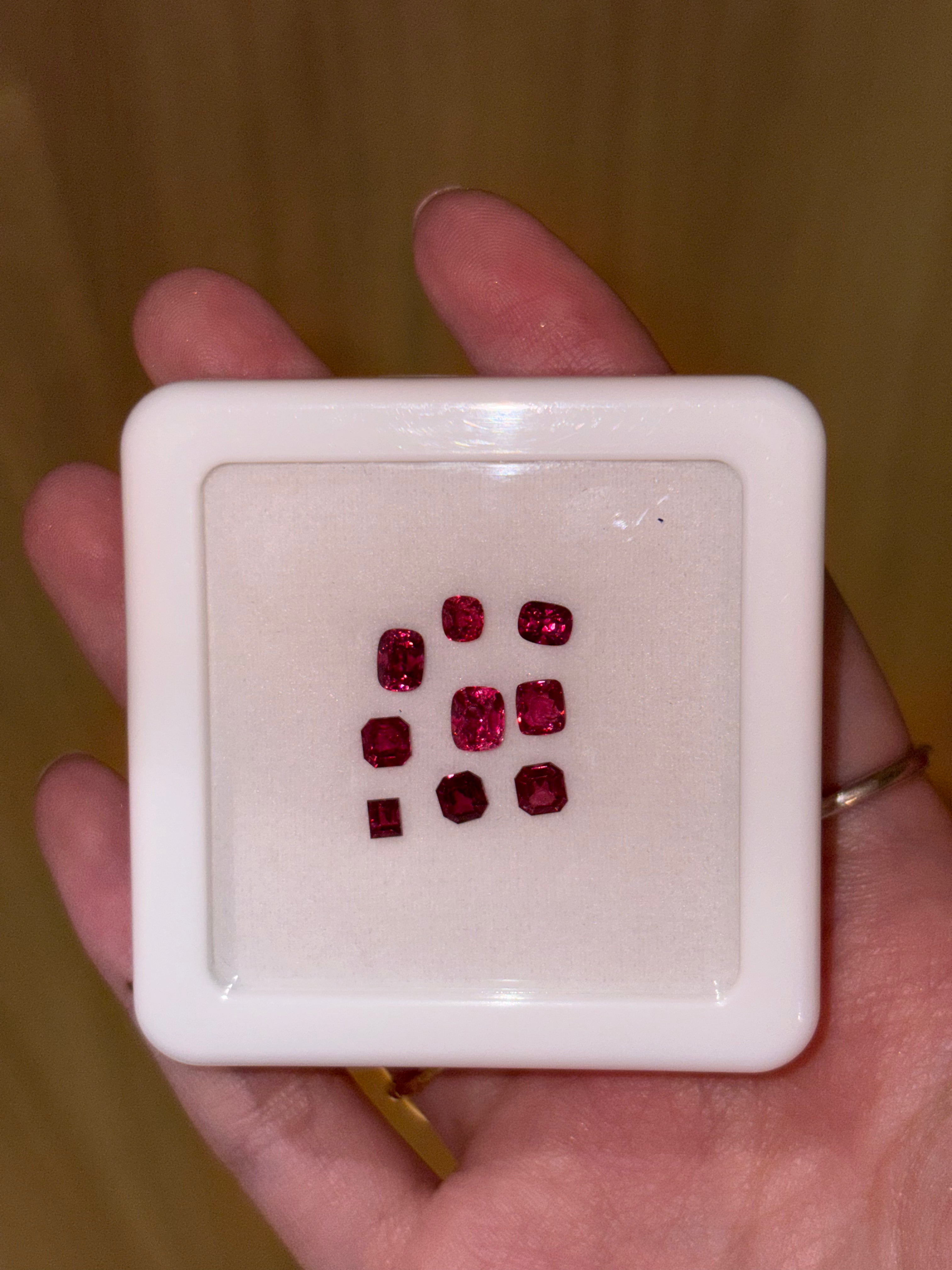 Luxury Promise 3.70ct Red Spinel Lot DXBCD0312