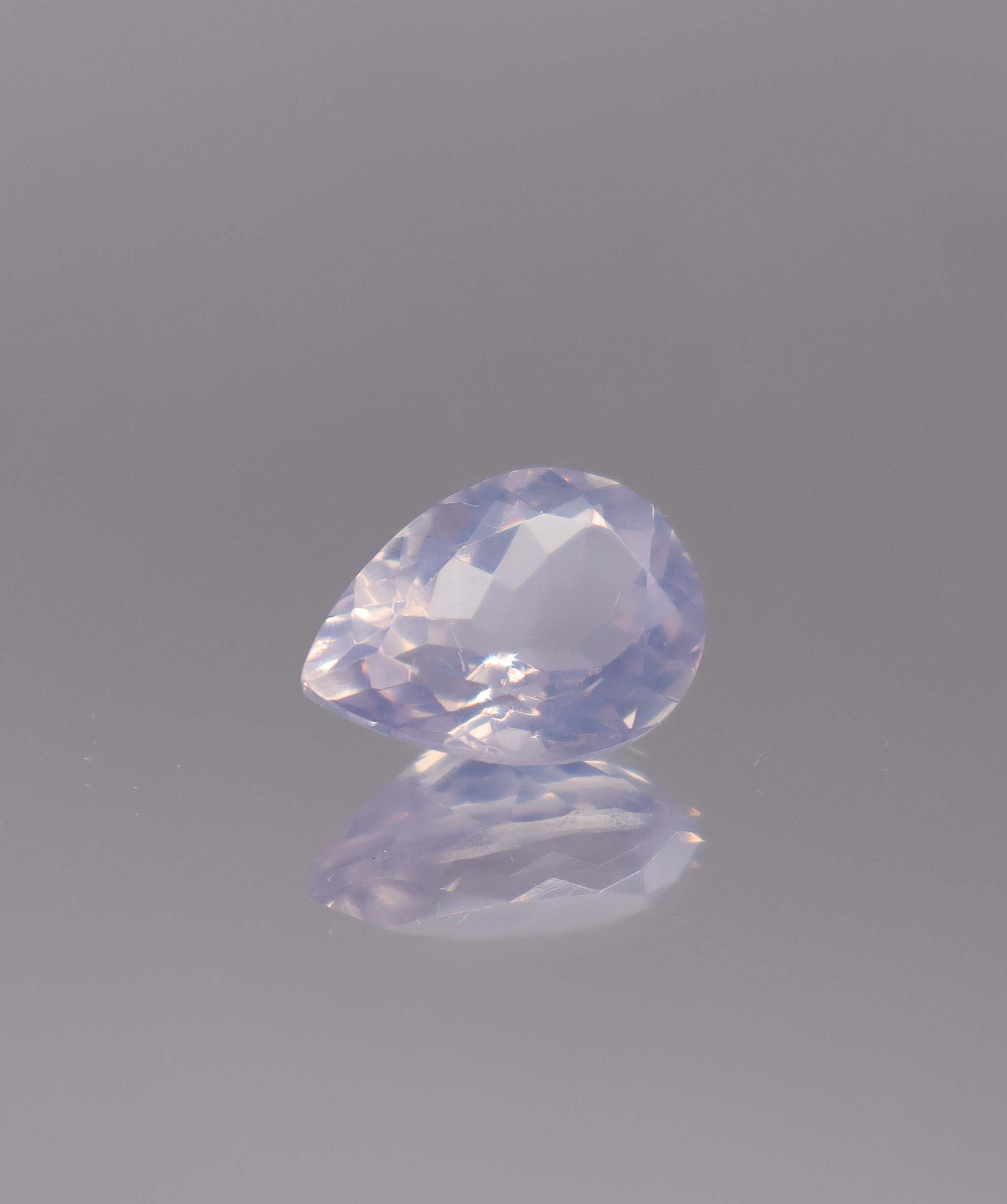 Luxury Promise 4.96ct Lavender Quartz Fantasy Pear DXBCS3270